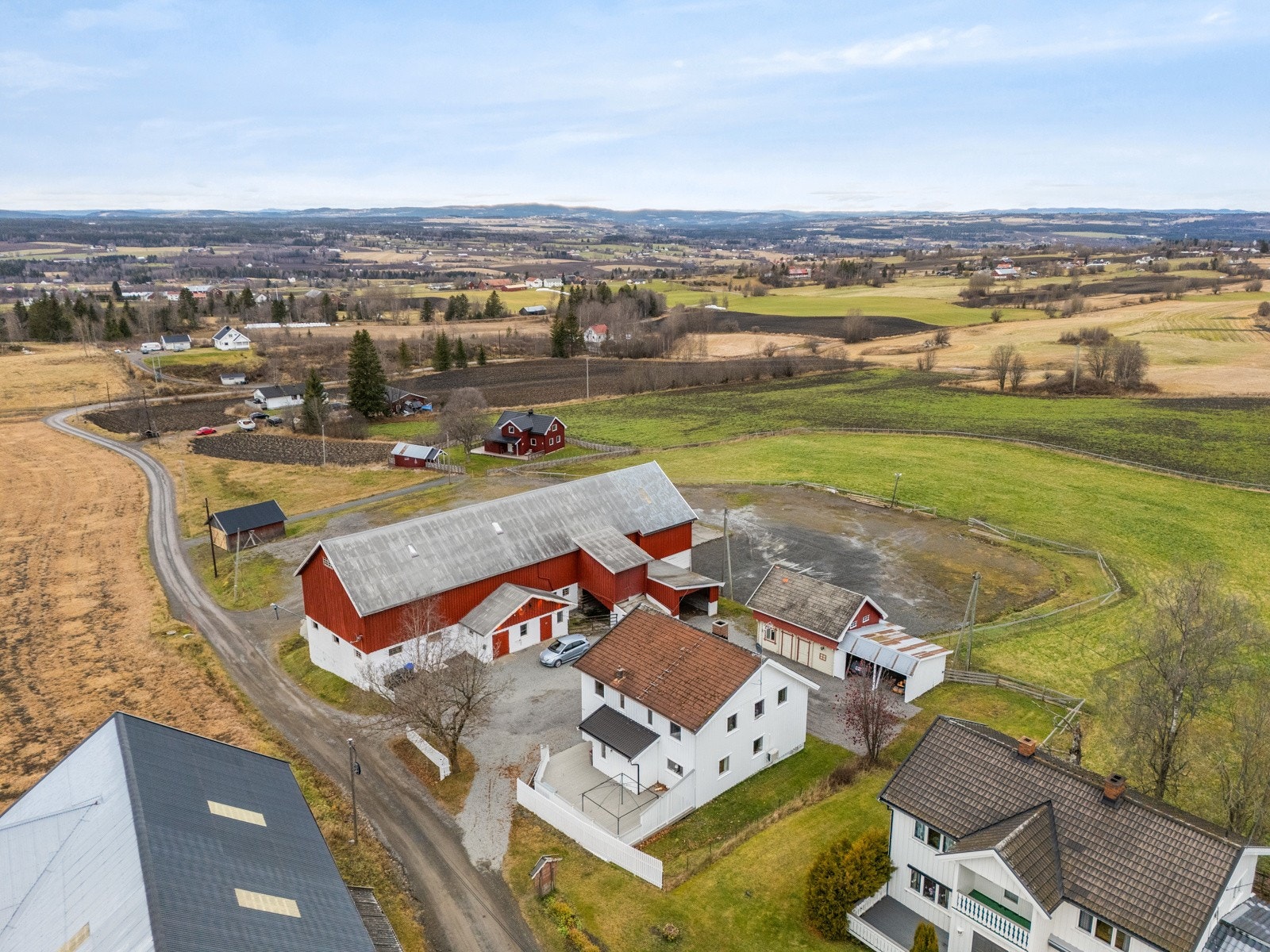 Dronefoto Galleribilde