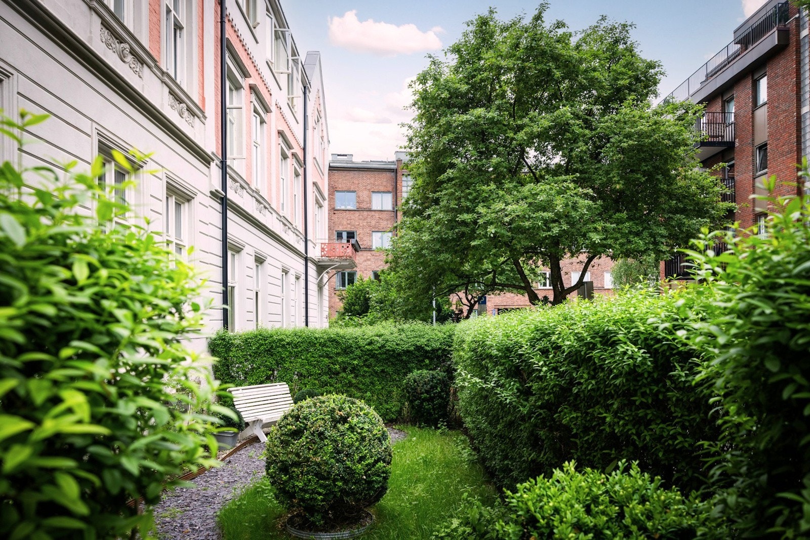 En grønn oase på sommertid! Galleribilde