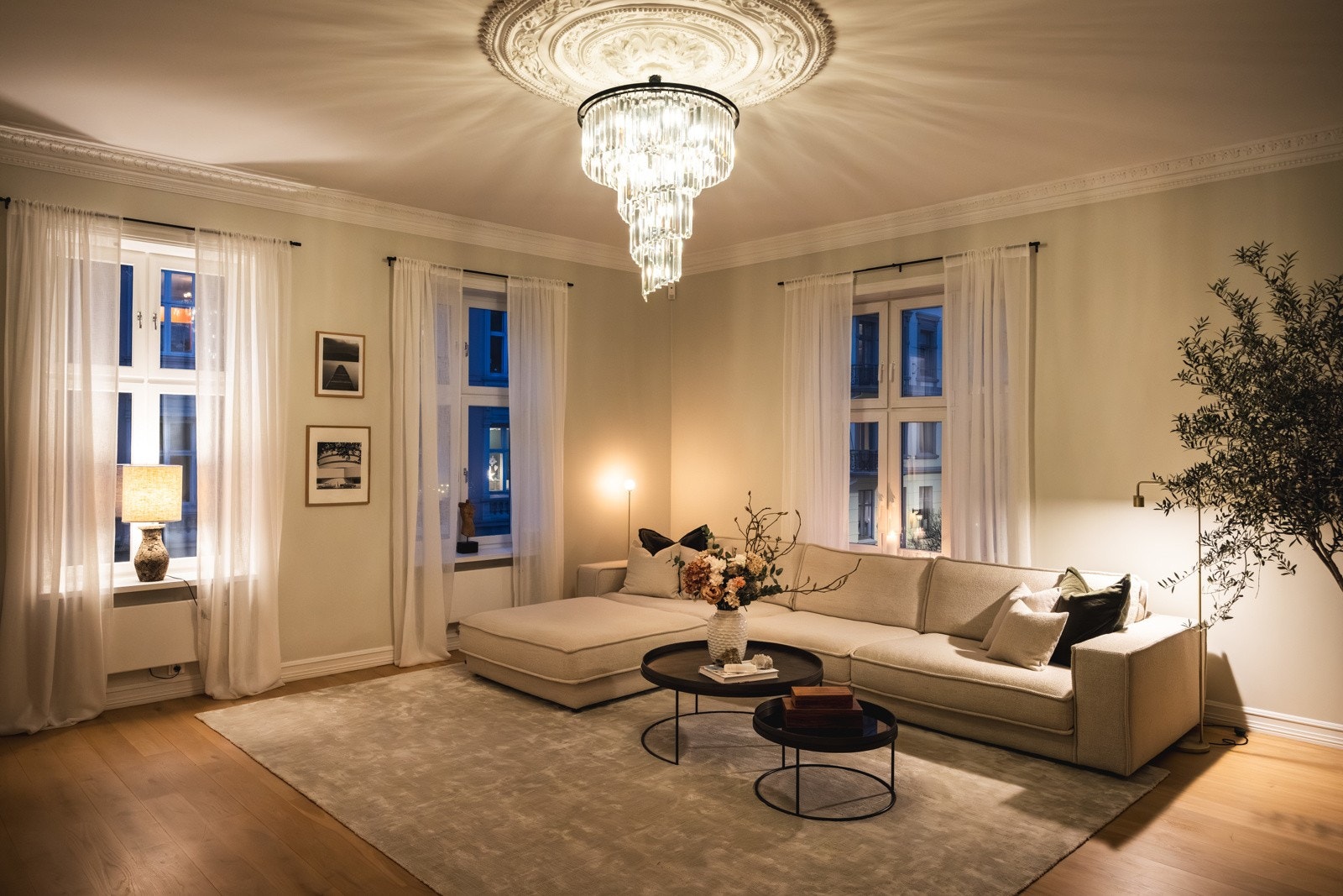 Kveldsstemning. Galleribilde