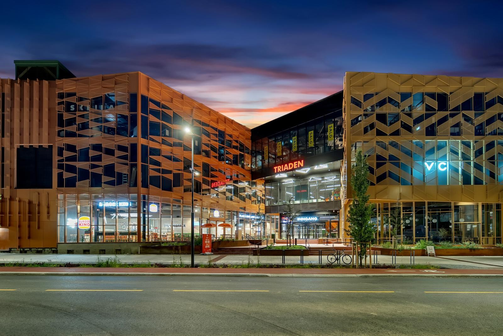 Triaden kjøpesenter ligger i gangavstand fra boligen. Galleribilde