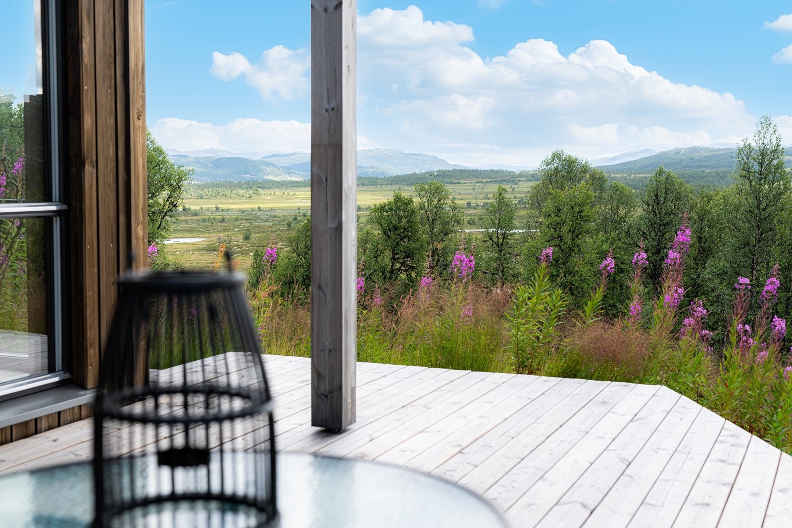 Her er det herlig utsikt over nærområdet. Galleribilde