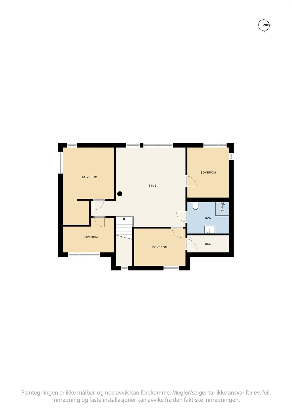 Plantegning 2. etasje. Galleribilde