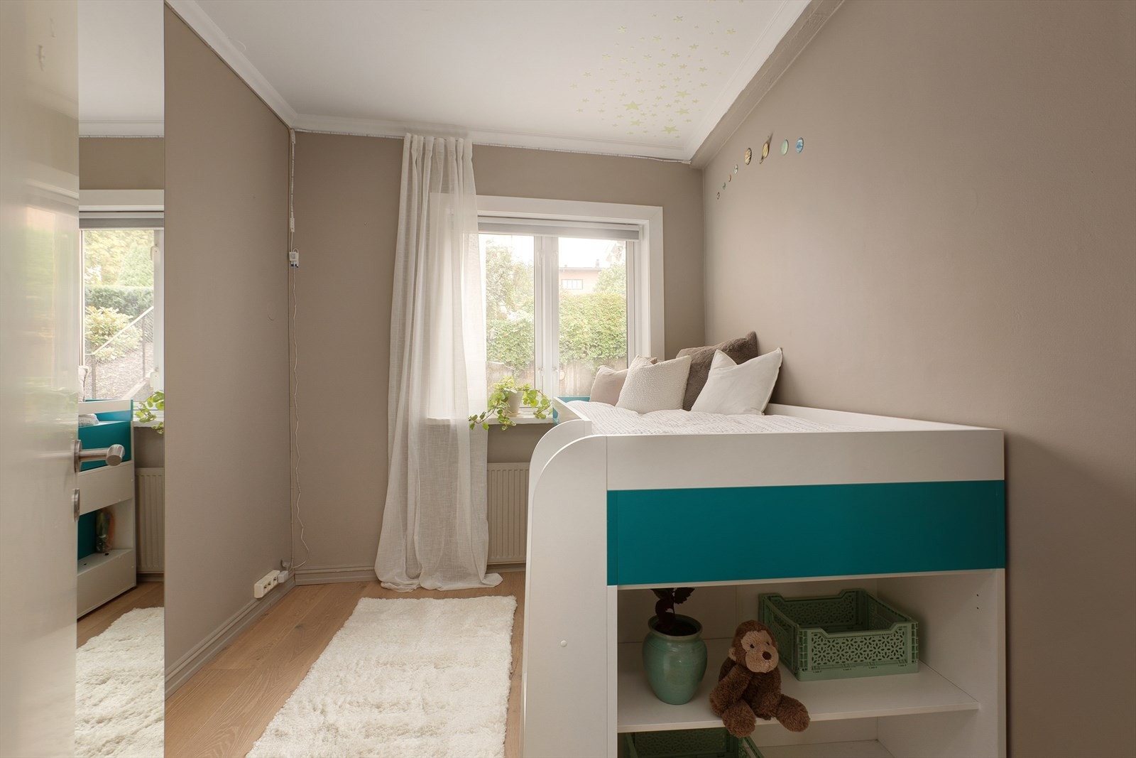 Soverom 3 egner seg godt som barnerom, gjesterom eller kontor Galleribilde