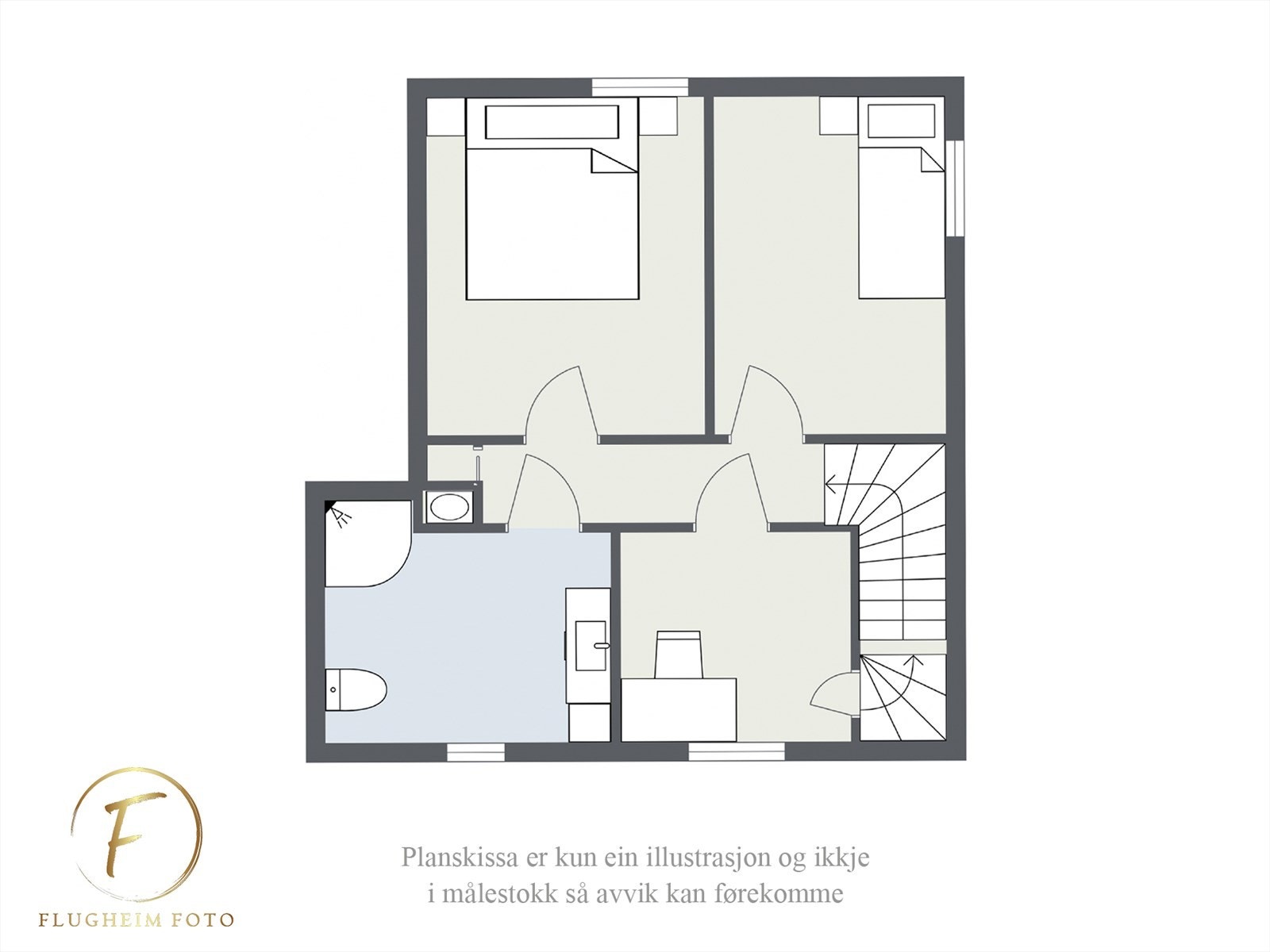 Planteikning - 2. Etasje Galleribilde