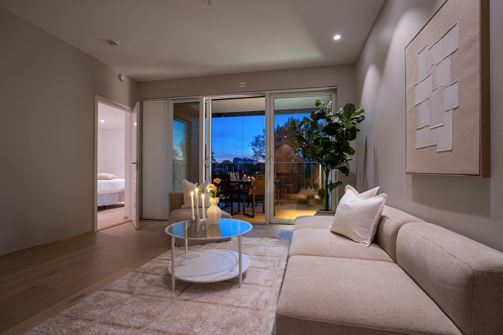 På kveldstid kan du lene deg tilbake og finne hvilepulsen. Galleribilde