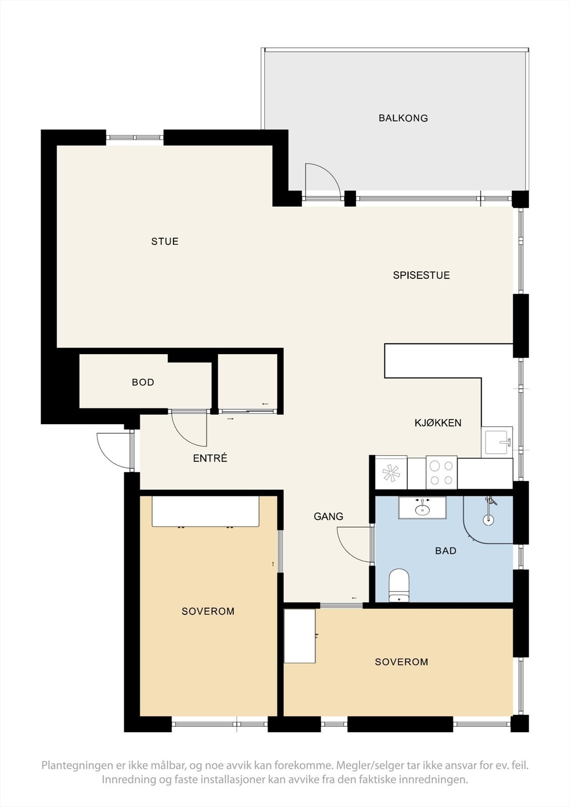 Plantegning. Galleribilde