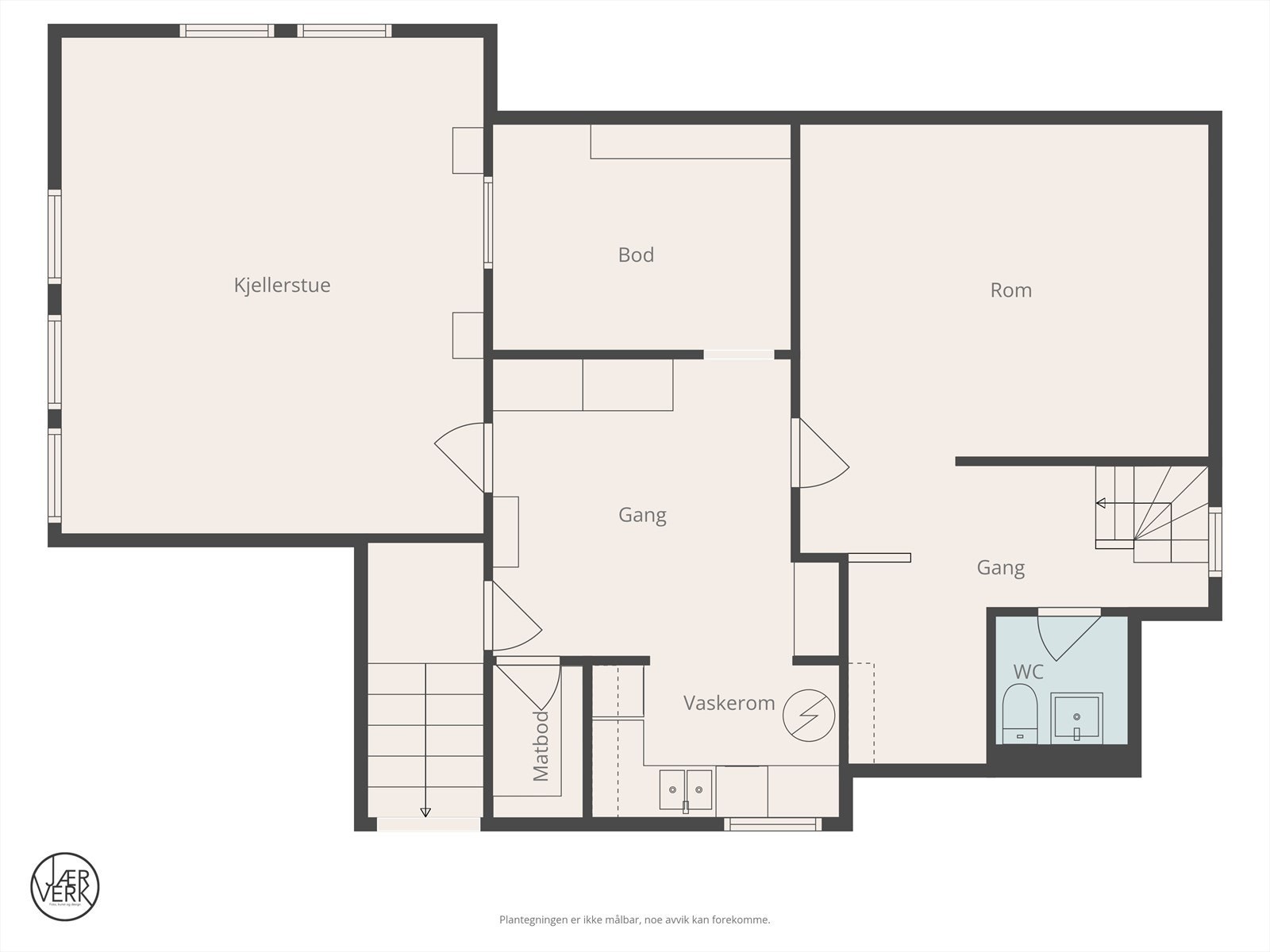 Plan kjeller Galleribilde