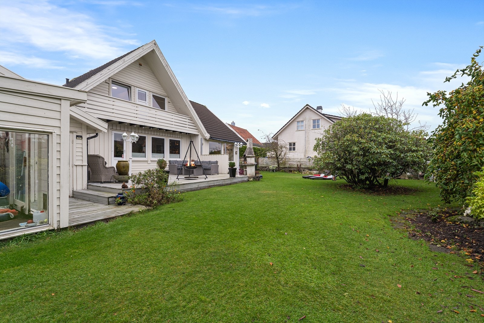 Flott lun hage. Galleribilde