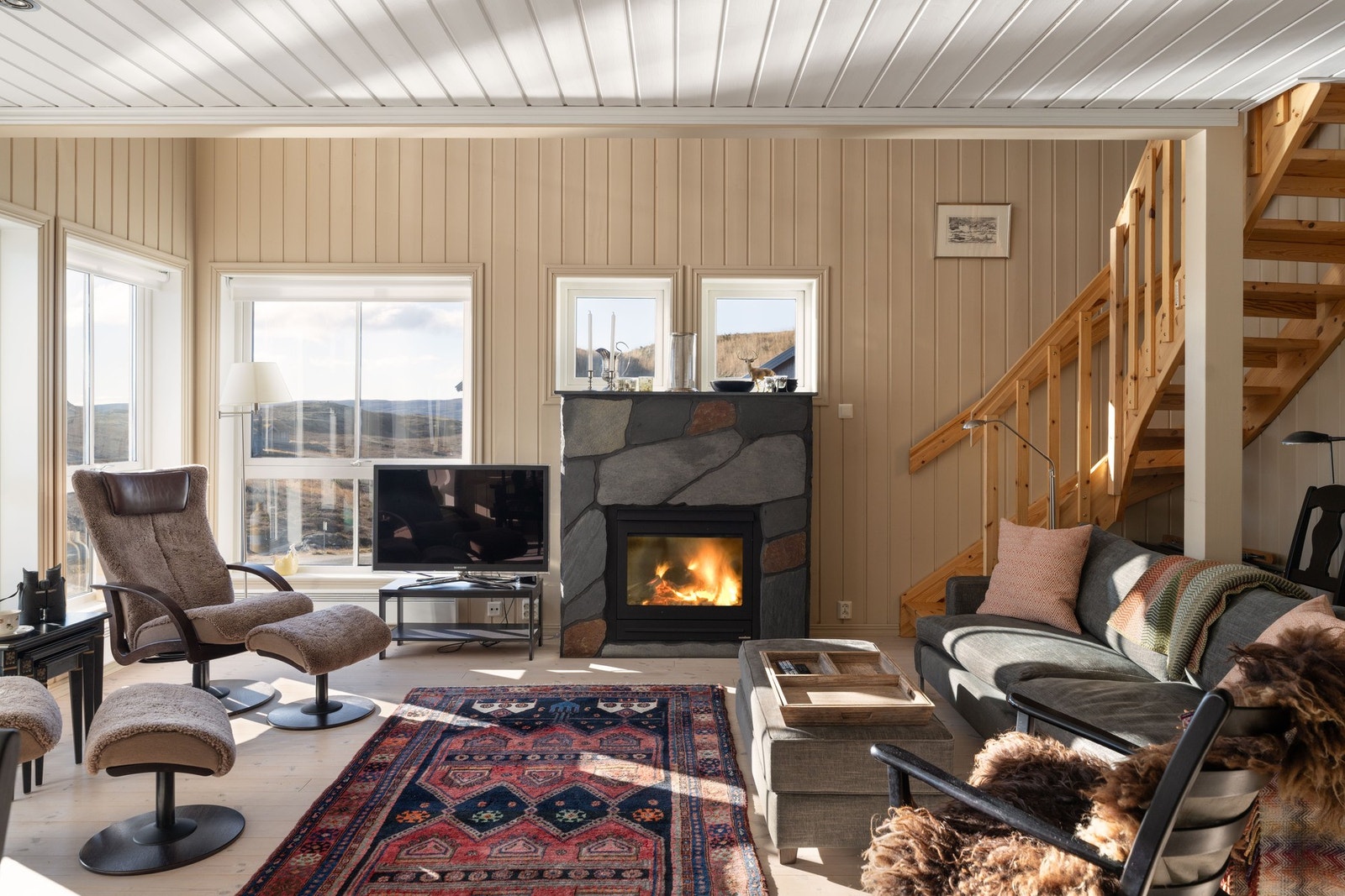 Gasspeisen gir både hygge og varme. Galleribilde