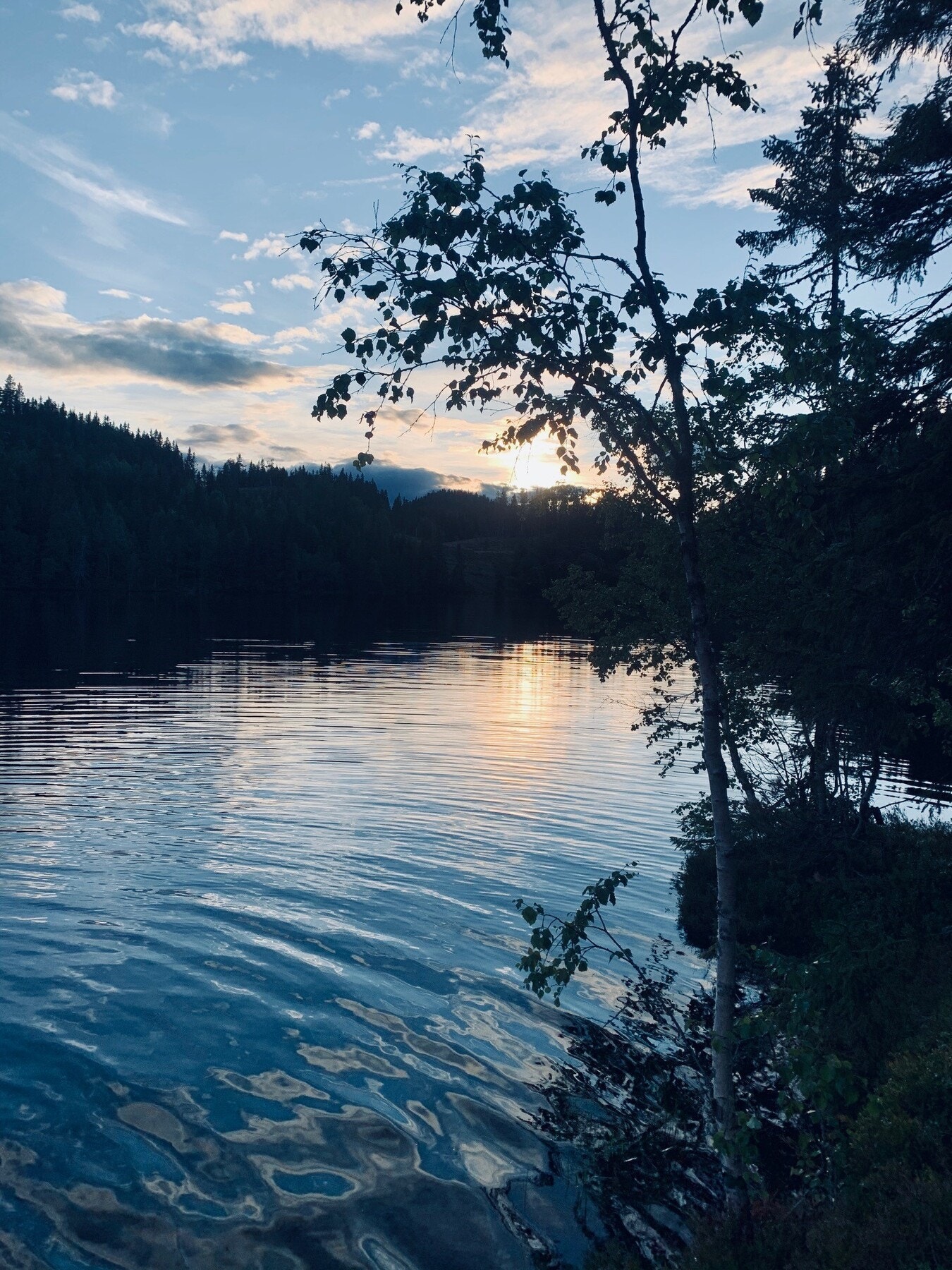 Østernvann - like vakkert morgen som kveld
