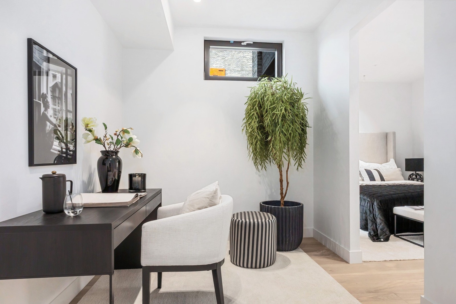 Omkledningsrommet gir en behagelig &quot;hotel-følelse&quot;