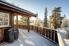 Härlig altan Galleribilde