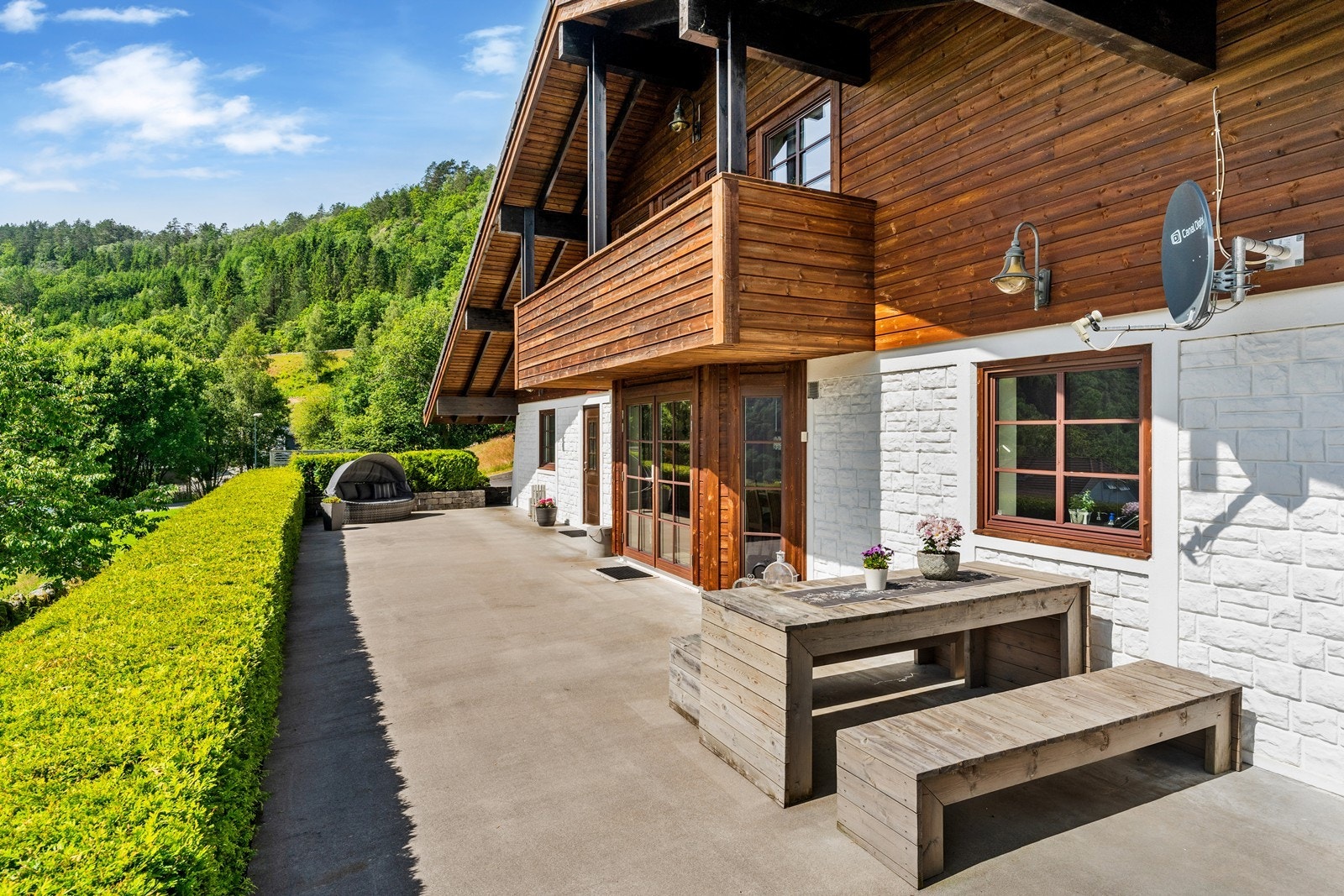 Støpt dekke. Galleribilde