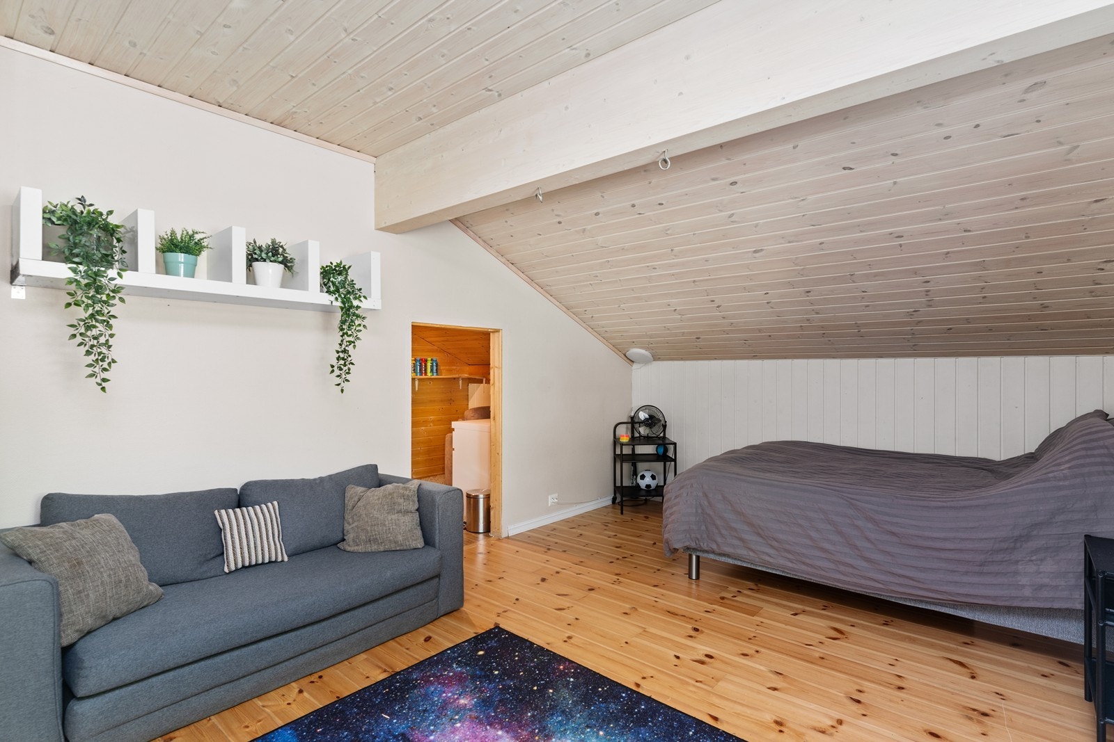 Soverommet har et lite rom ekstra. Galleribilde