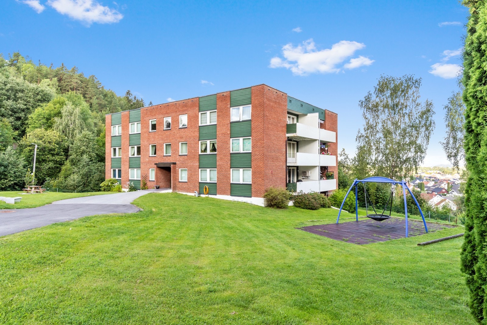 Felles grøntområde. Galleribilde