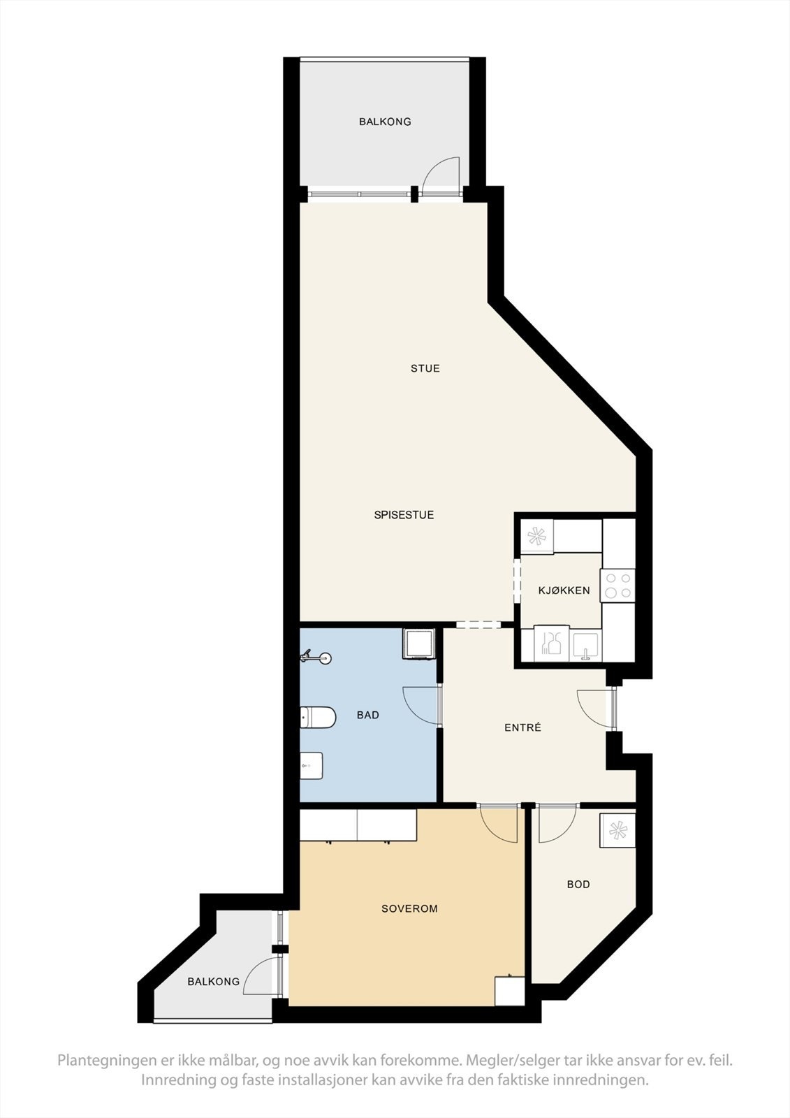 Plantegning Galleribilde