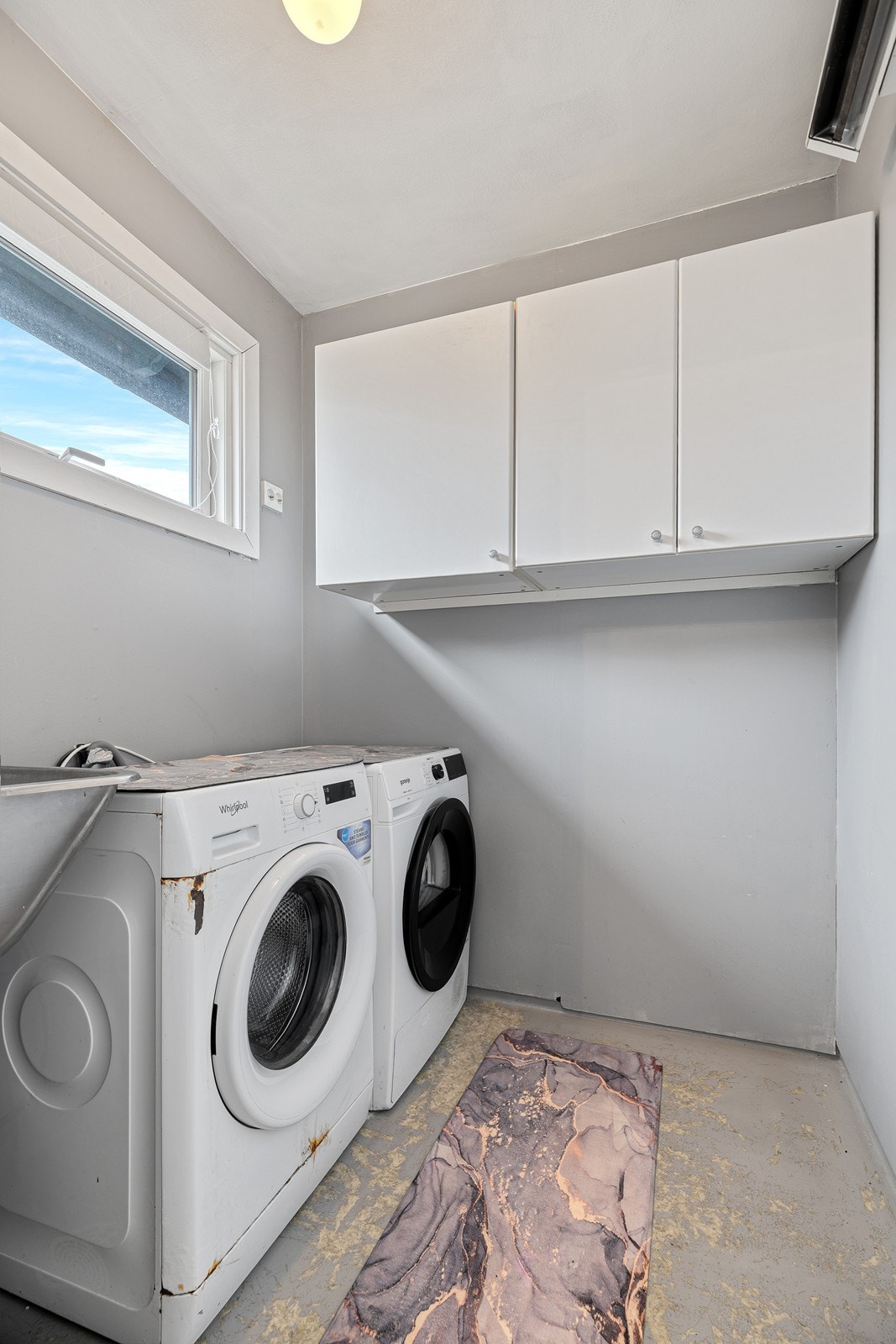 Vaskerom med opplegg for vaskemaskin Galleribilde