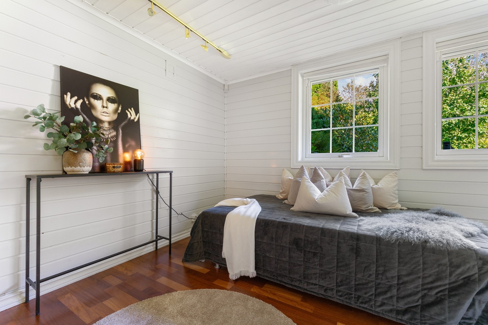 Soverommet nr. 1 måler 9,6 m² Galleribilde