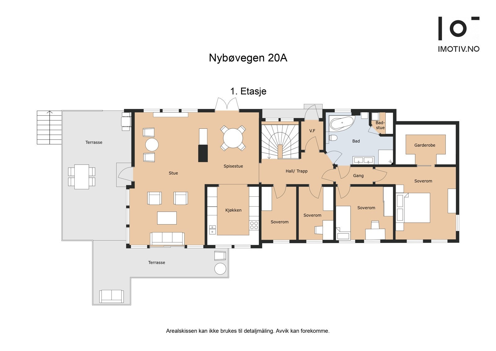 Plantegning 2. etasje Galleribilde