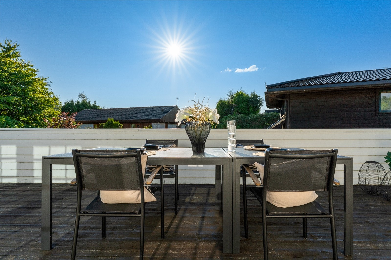 Her er bare å lene seg tilbake og nyte solen Galleribilde