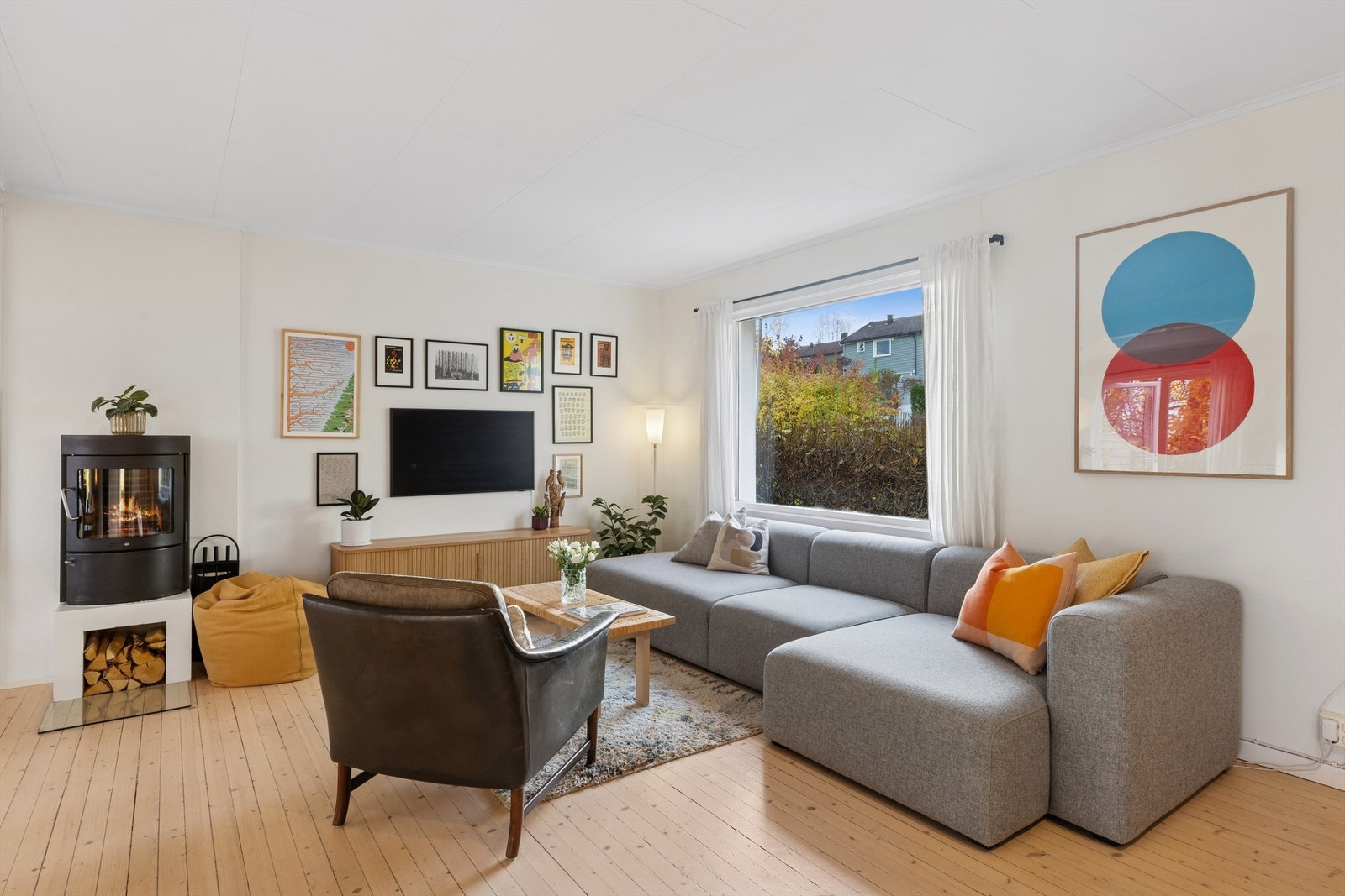 Et naturlig samlingspunkt for hele familien. Galleribilde