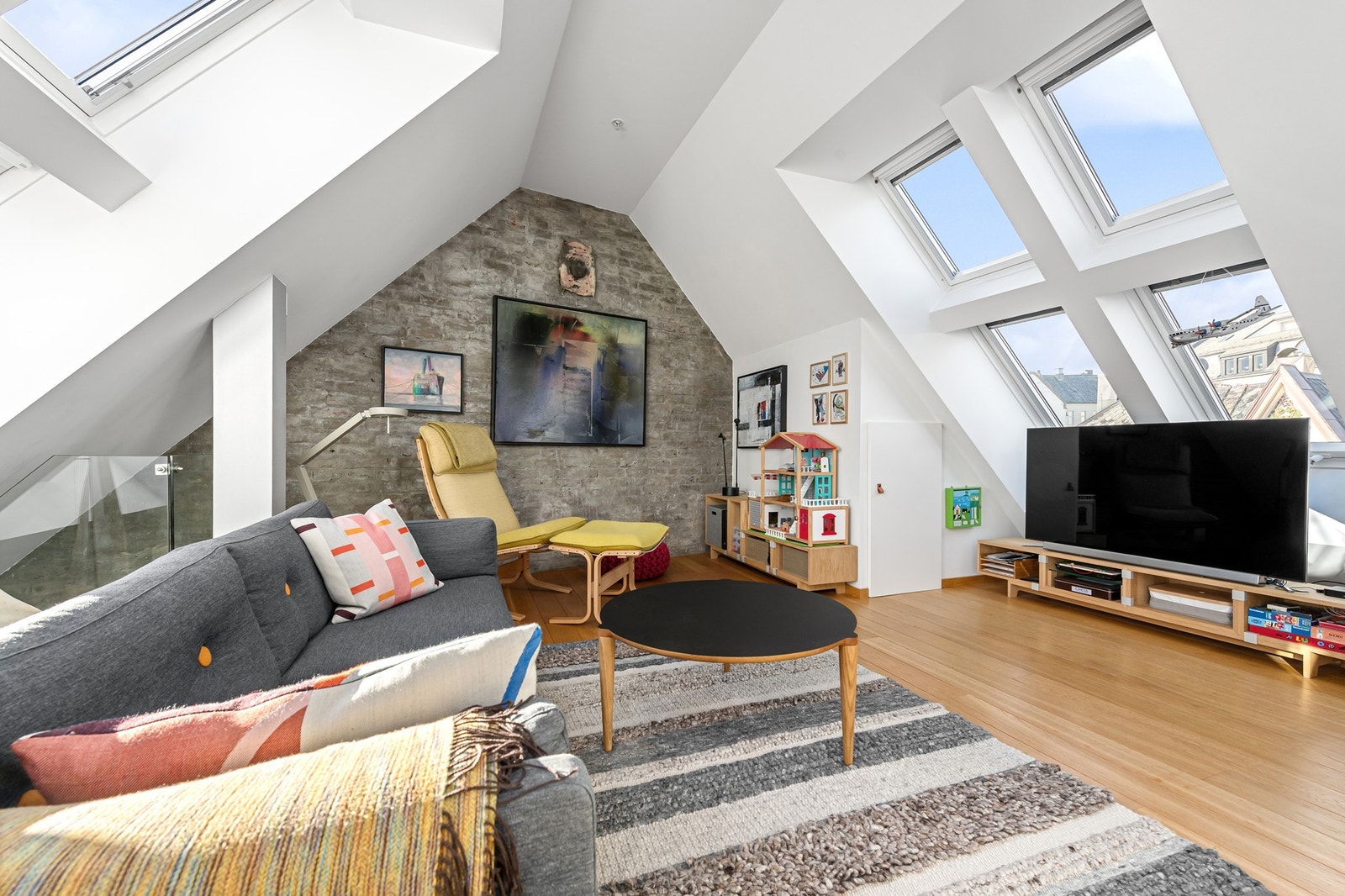 Loftstue Galleribilde