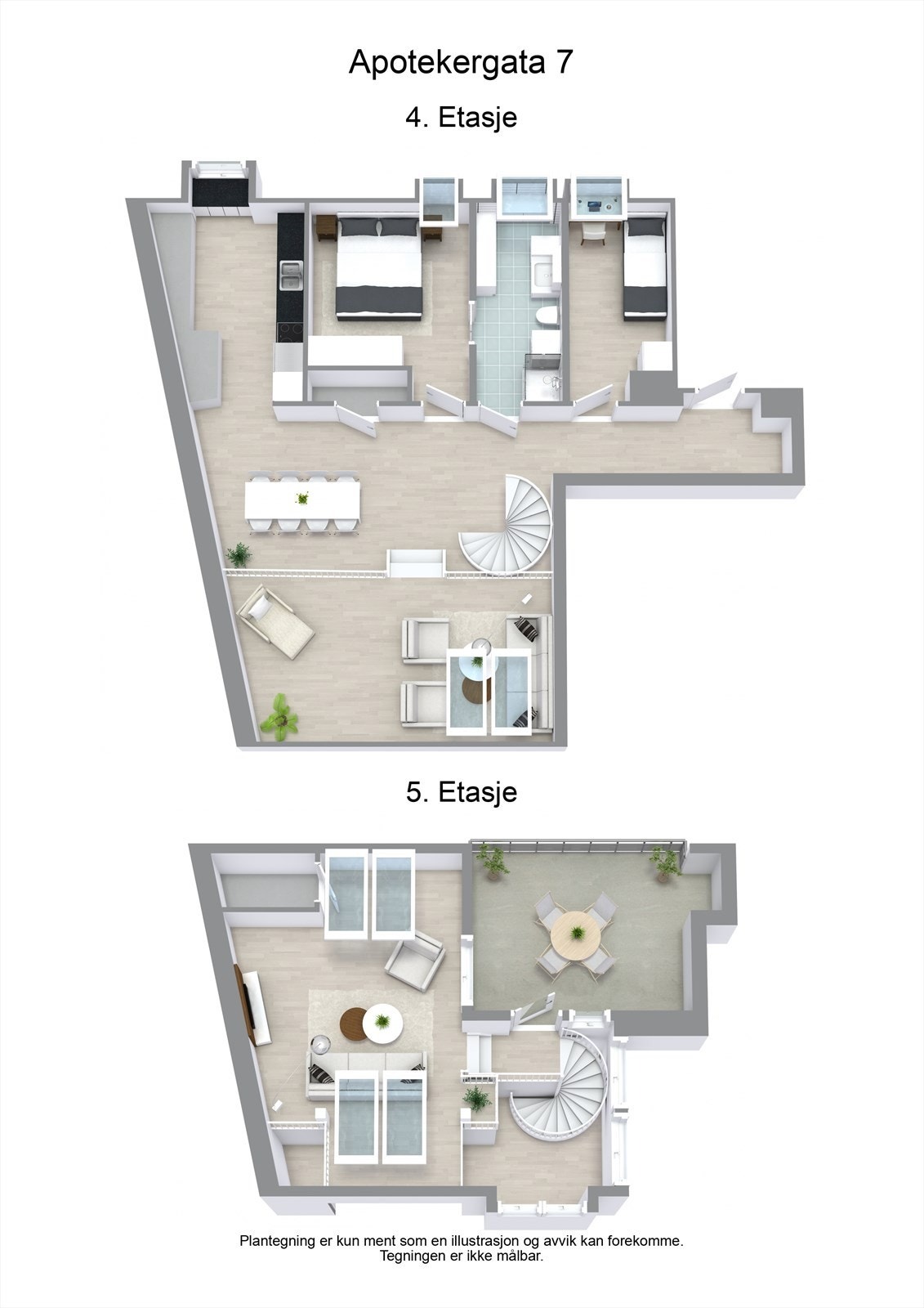 Plantegning - Kombinert Galleribilde