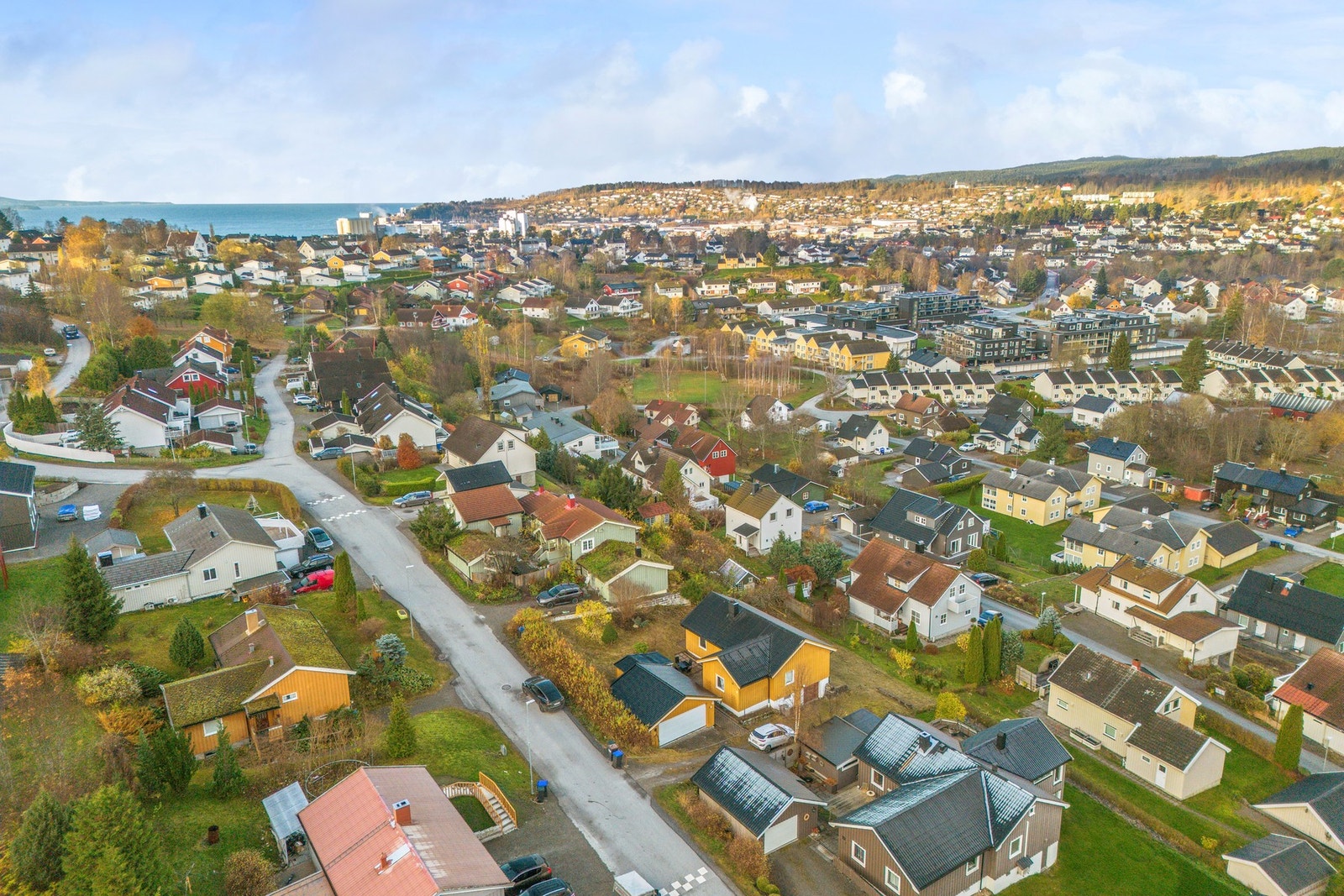 Det er gangavstand ned til matbutikk, samt flere merkede turområder som f.eks. Raudåsen og Oftenåsen. Galleribilde