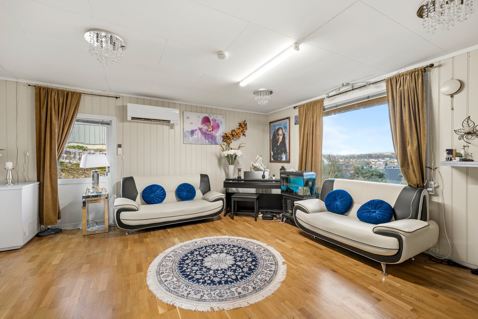 Stue - 28 kvm. Galleribilde