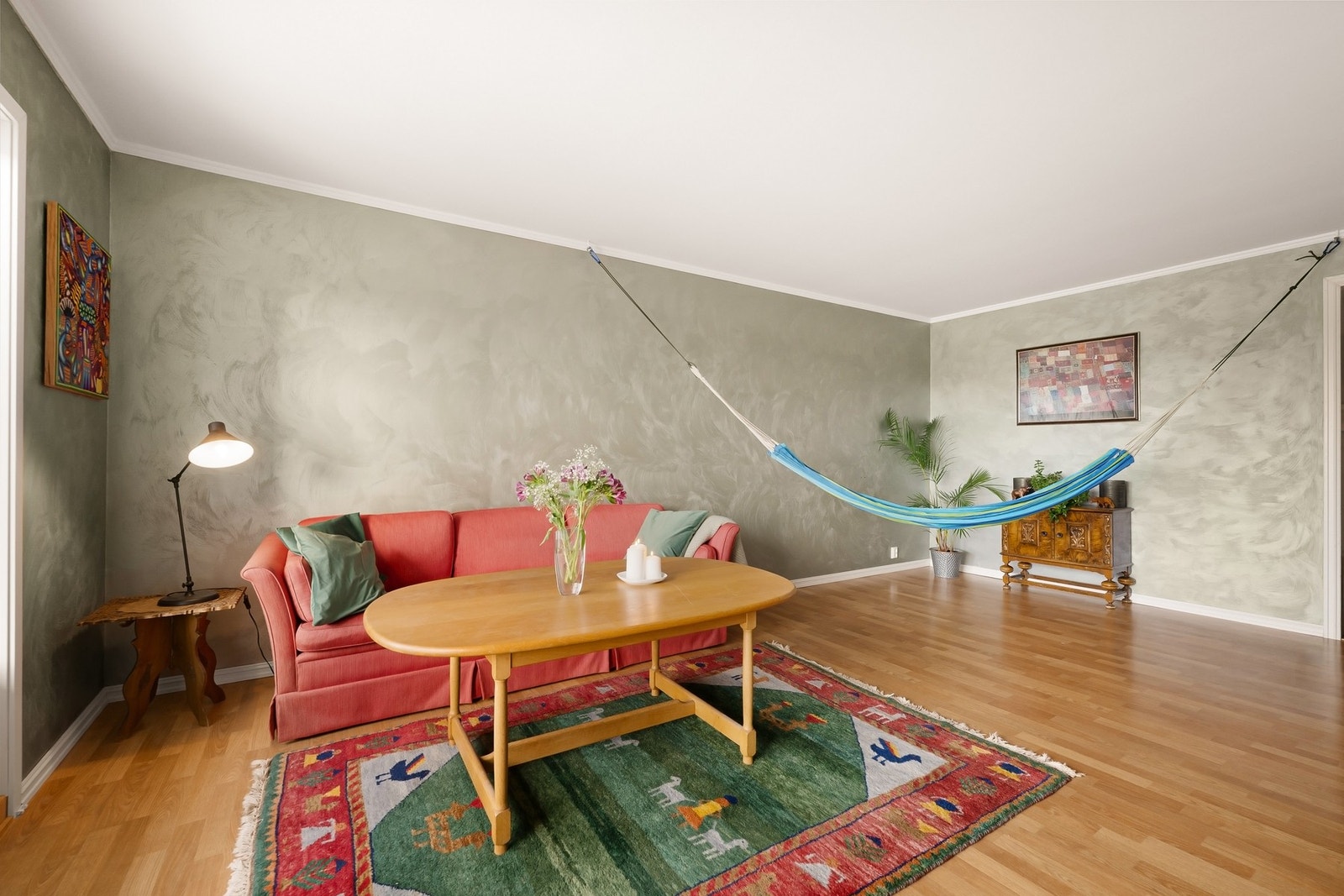 Fleksibel stue med gode møbleringsmuligheter Galleribilde