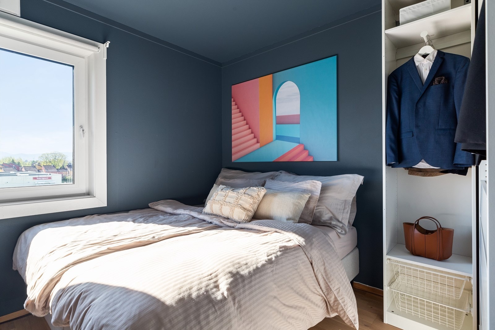 Leiligheten har to fine soverom. Galleribilde