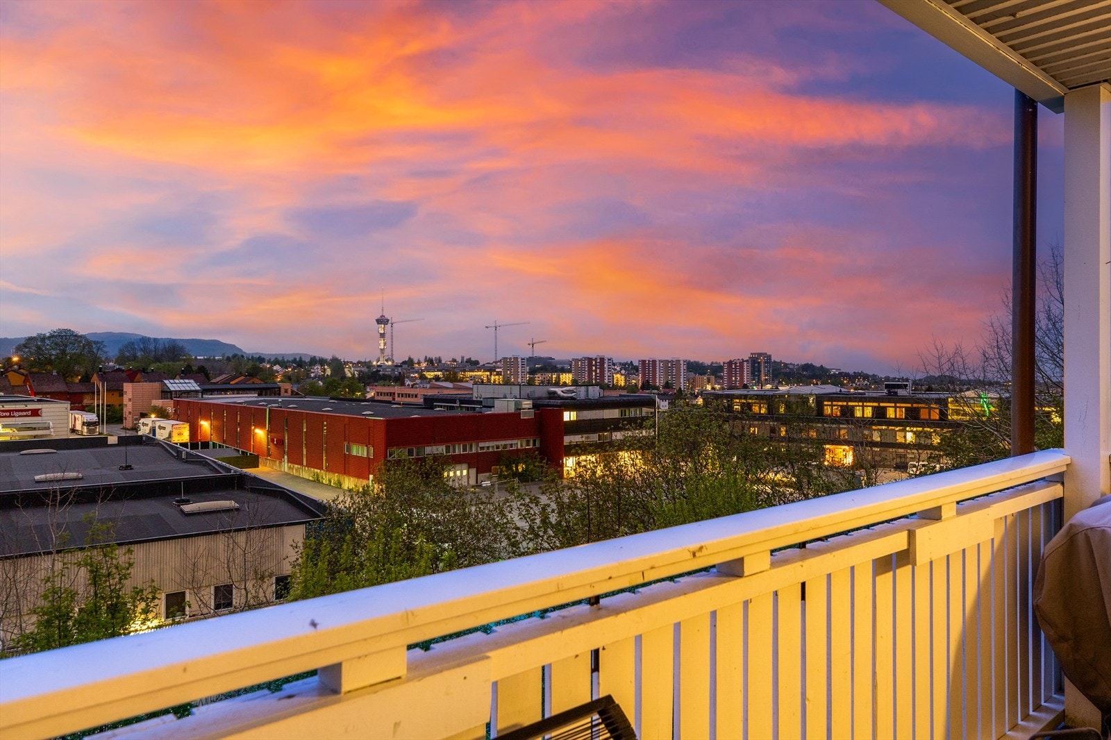 Flott utsikt og gode solforhold. Galleribilde