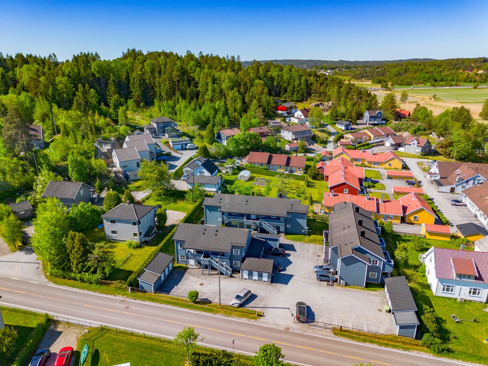 Det er kort vei til hyggelig Høysand Galleribilde