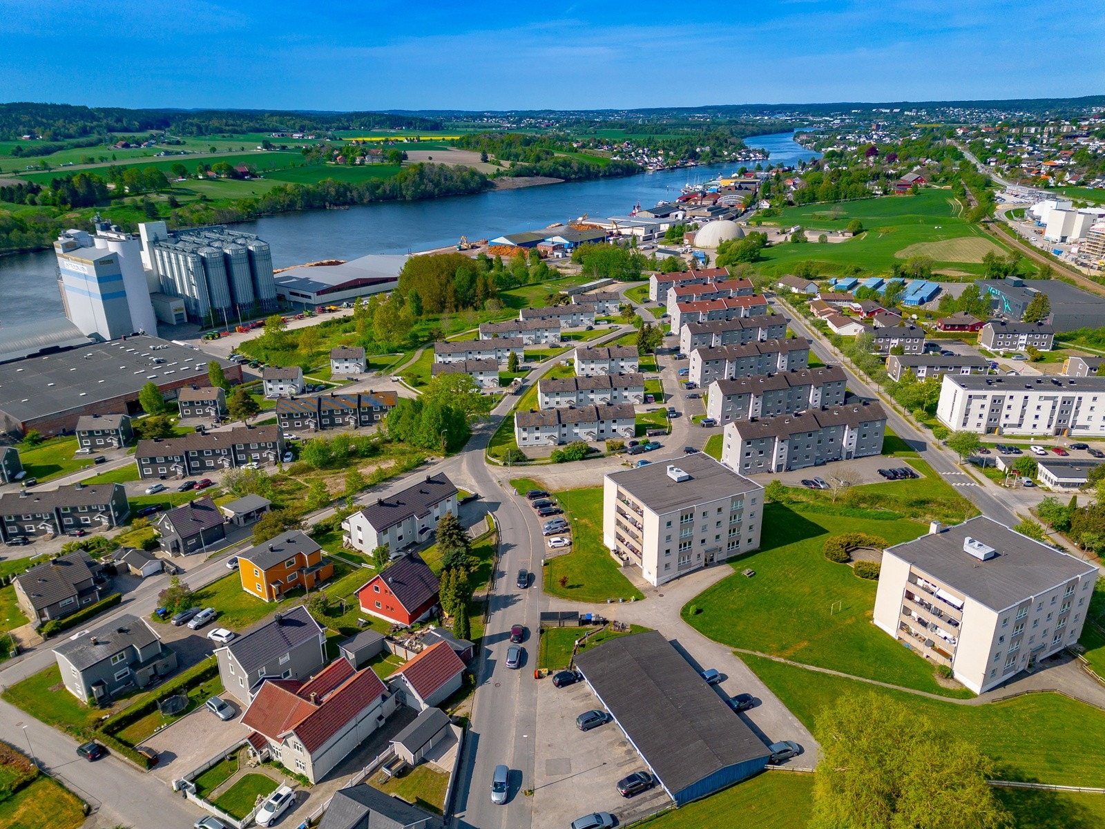 Sentral beliggenhet Galleribilde