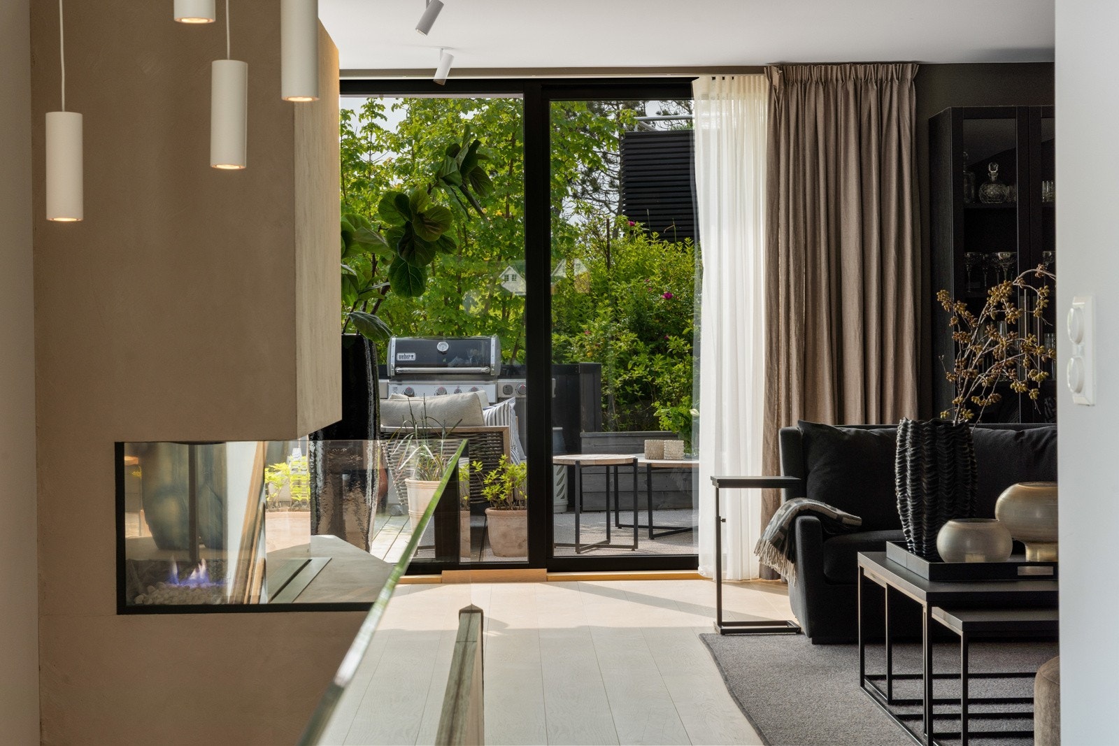 Lekker gasspeis fra Faber gir koselig stemning og god varme Galleribilde