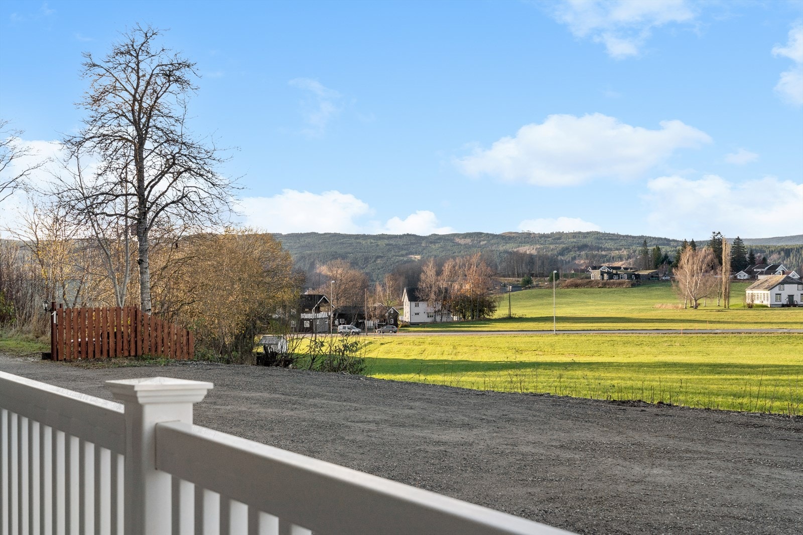 Utsikt fra leiligheten. Galleribilde