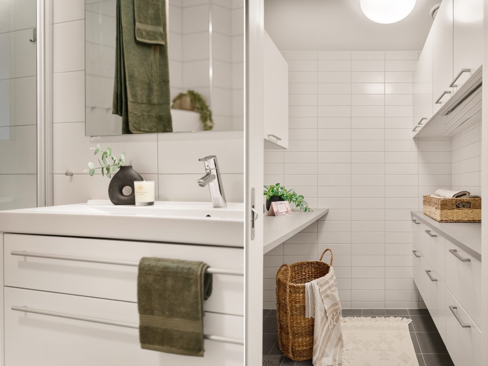 Detaljer fra bad og vaskerom Galleribilde