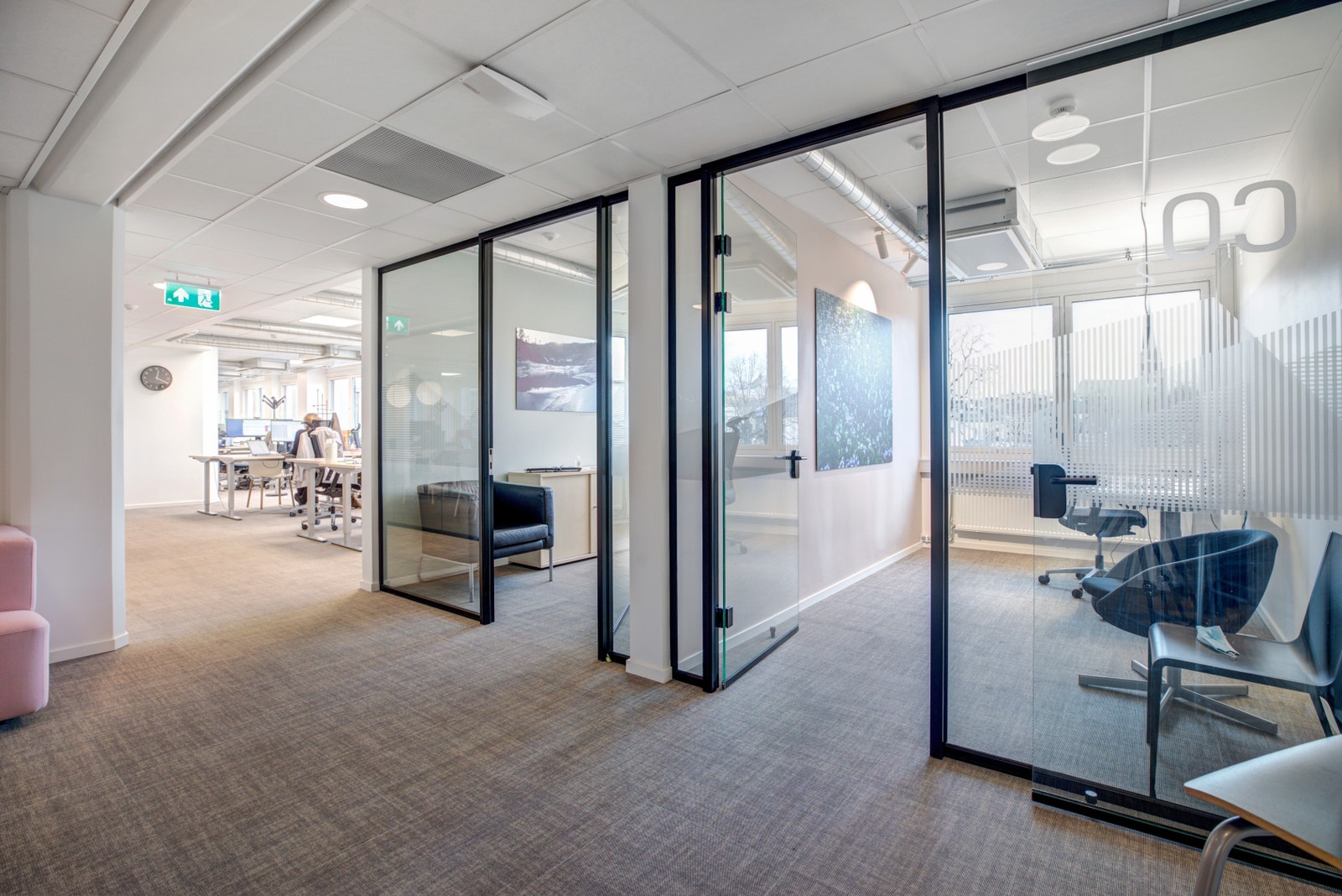 Standard fra annet oppussede lokale i bygget. Galleribilde