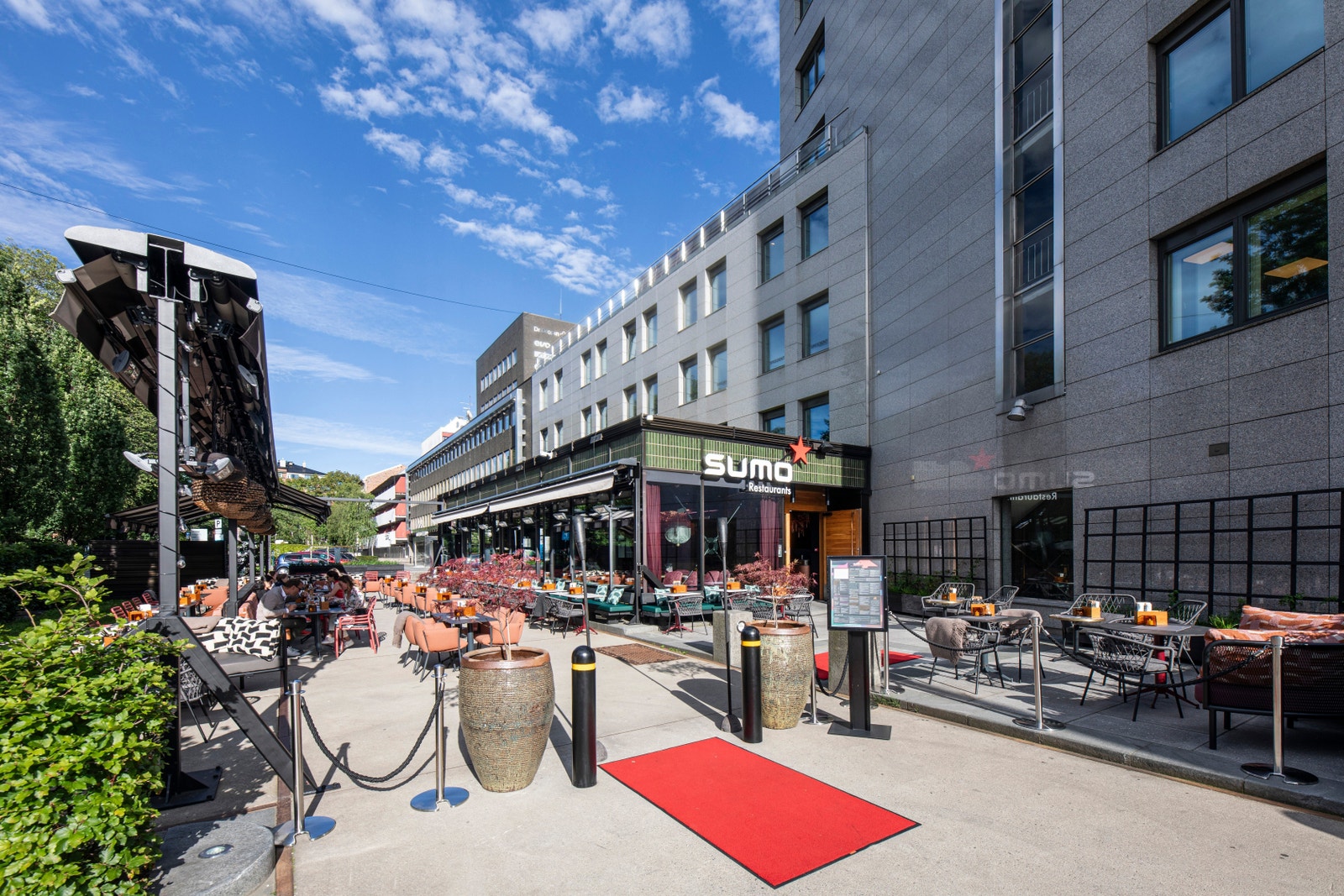 SUMO har nylig åpnet ny restaurant i 1. etasje. Galleribilde