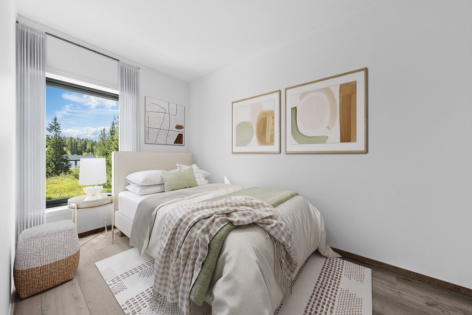 Bildet er digitalt møblert Galleribilde