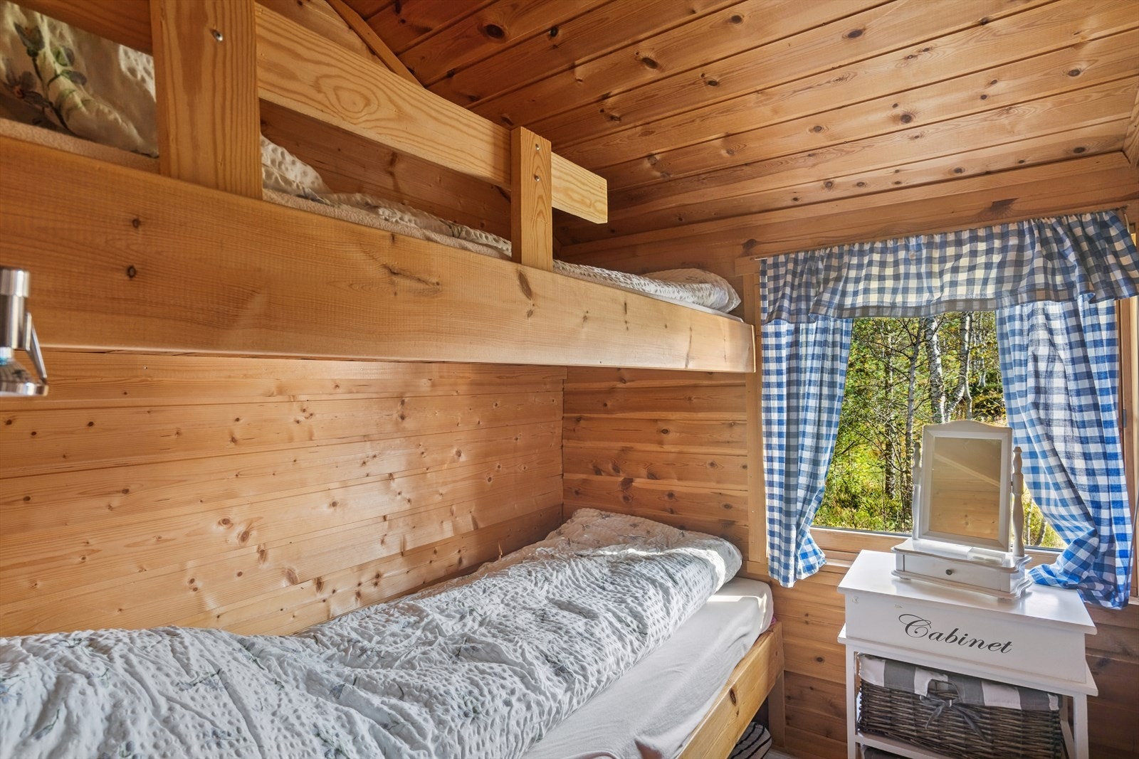 Soverommene har forskjellige innredningsløsninger, hvor noen er bygget med køyesenger. Galleribilde