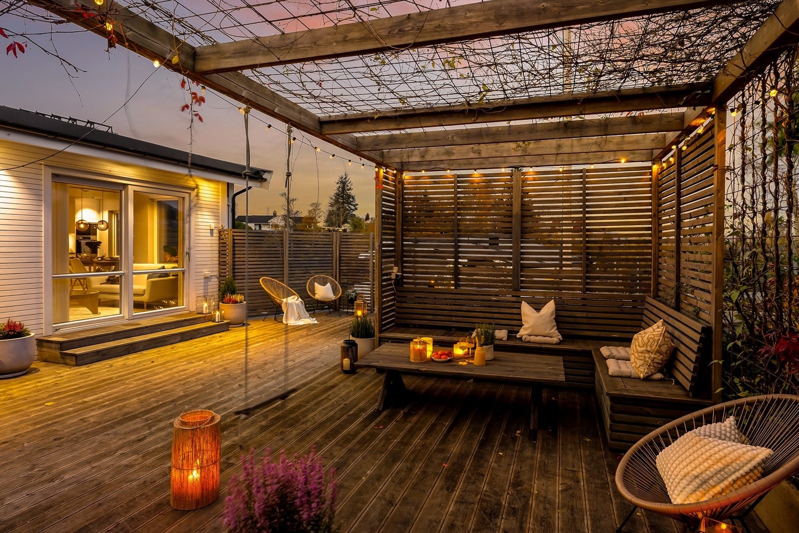 - Her kan du invitere venner og familie til hyggelige kvelder - Galleribilde