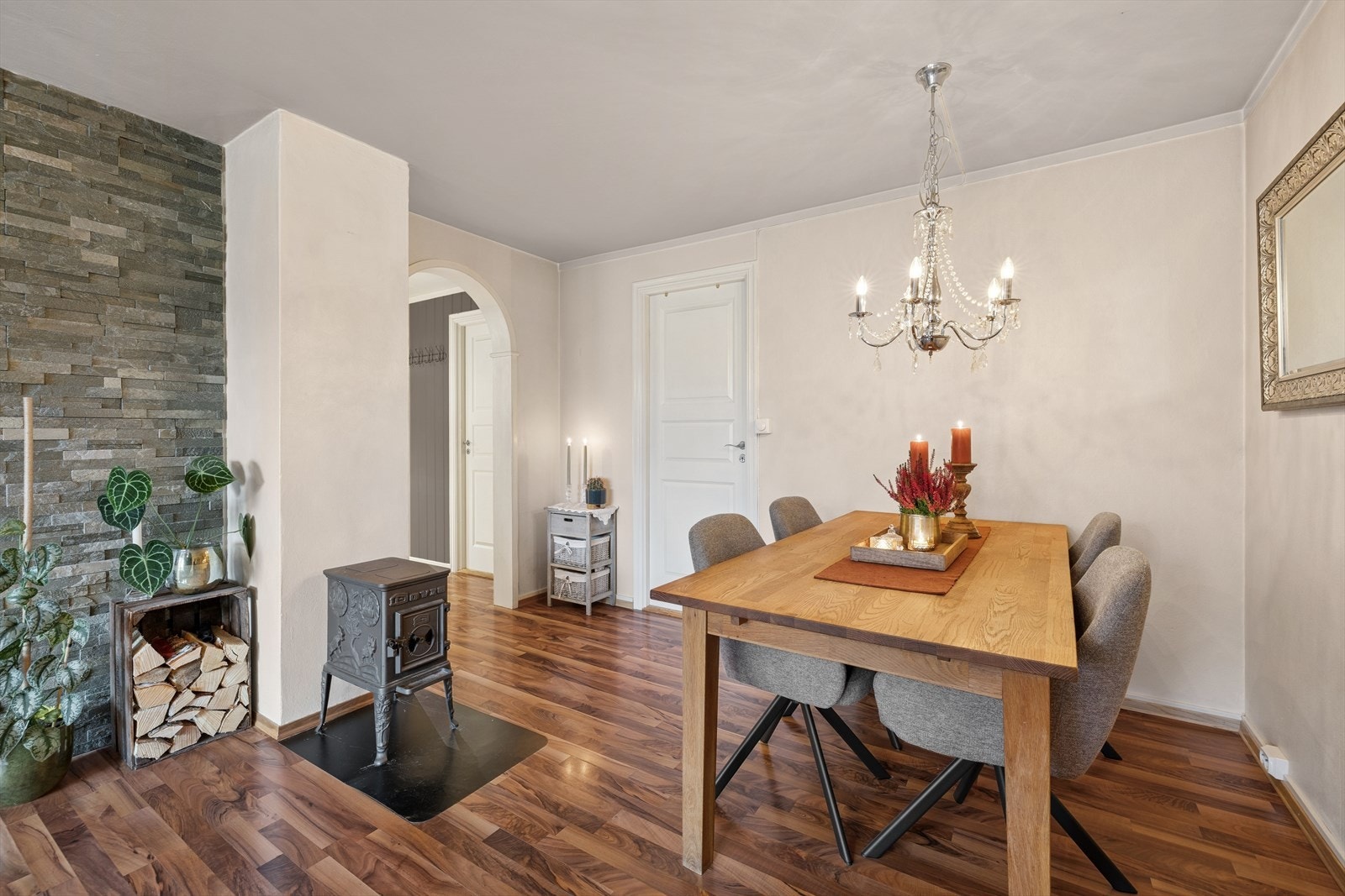 Peisovn gir en trivelig atmosfære på kjølige dager. Galleribilde