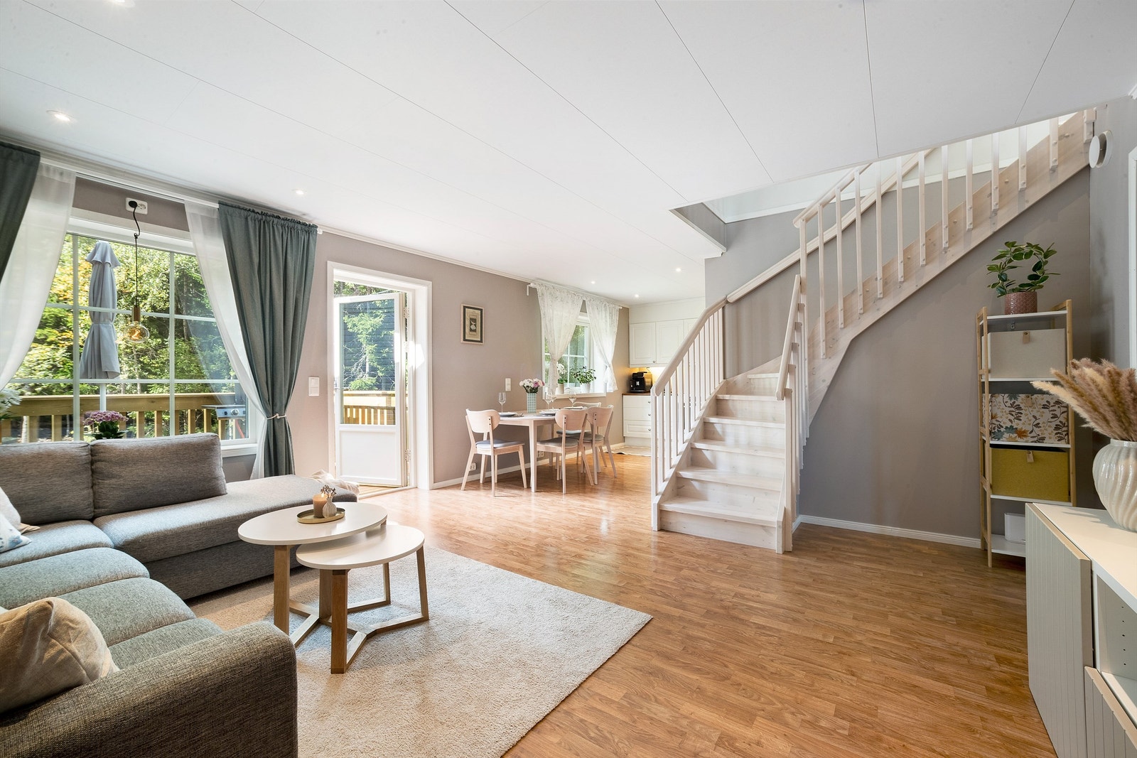 Leiligheten går over to etasjer Galleribilde