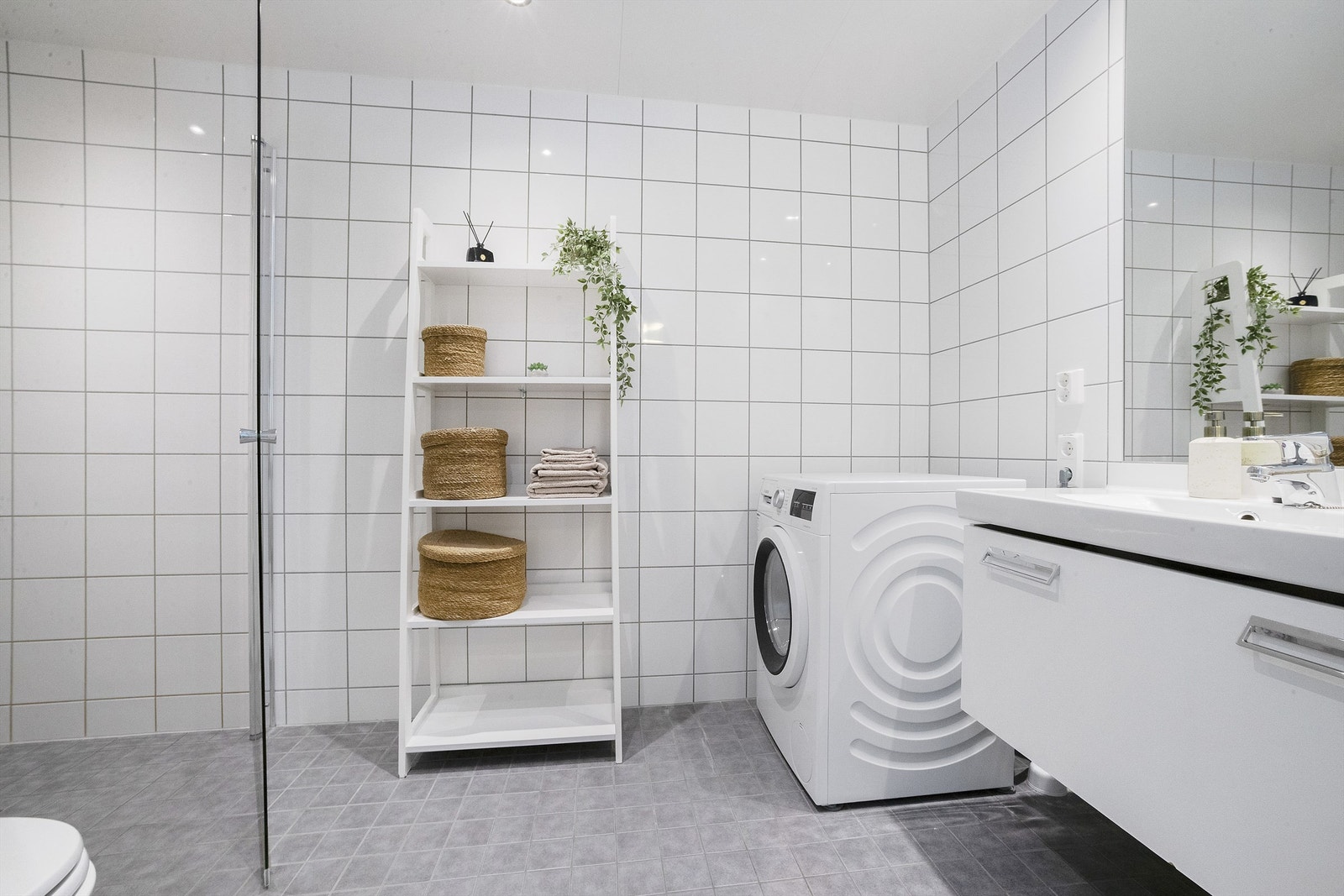 Opplegg for vaskemaskin Galleribilde