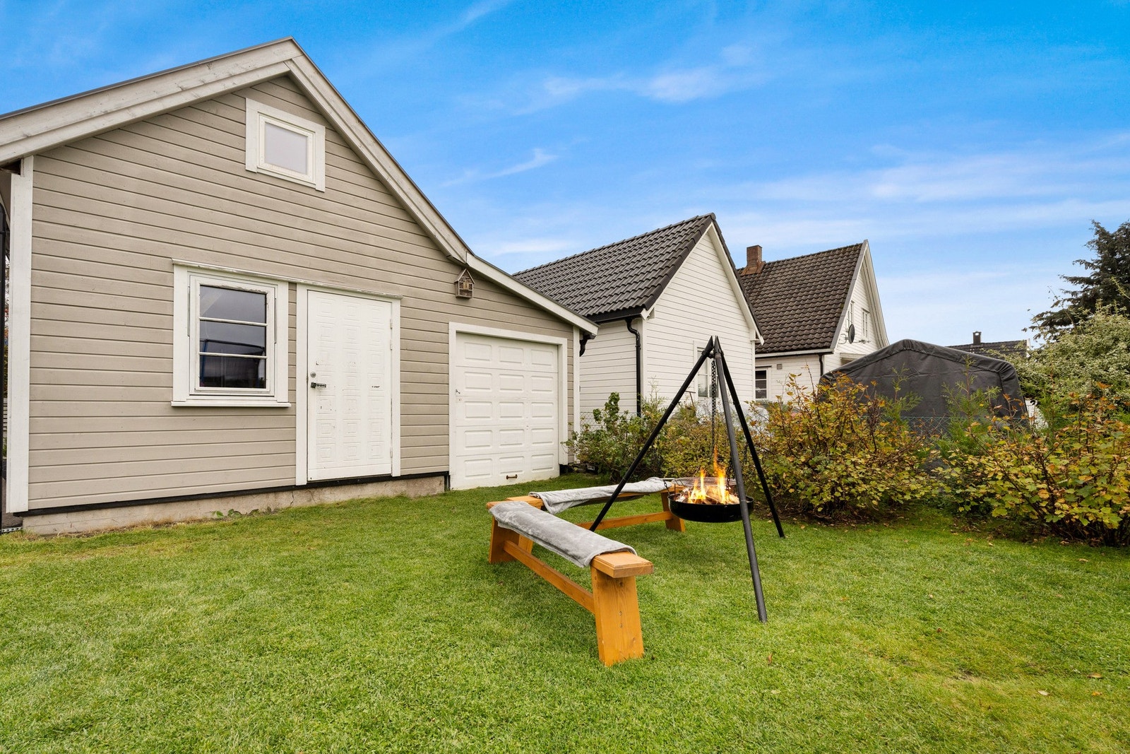 Fine uteområder. Galleribilde