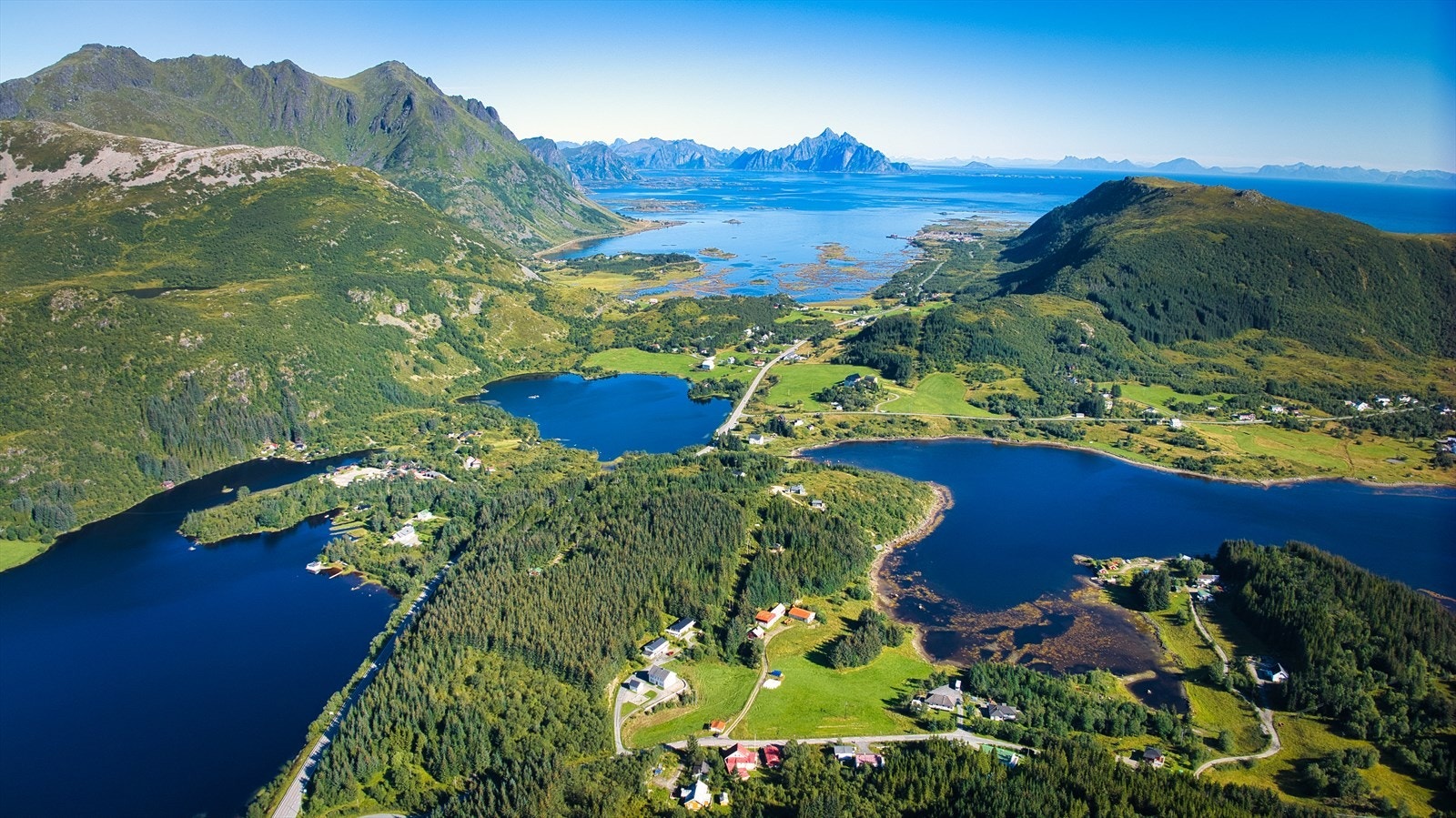 Dronefoto Galleribilde