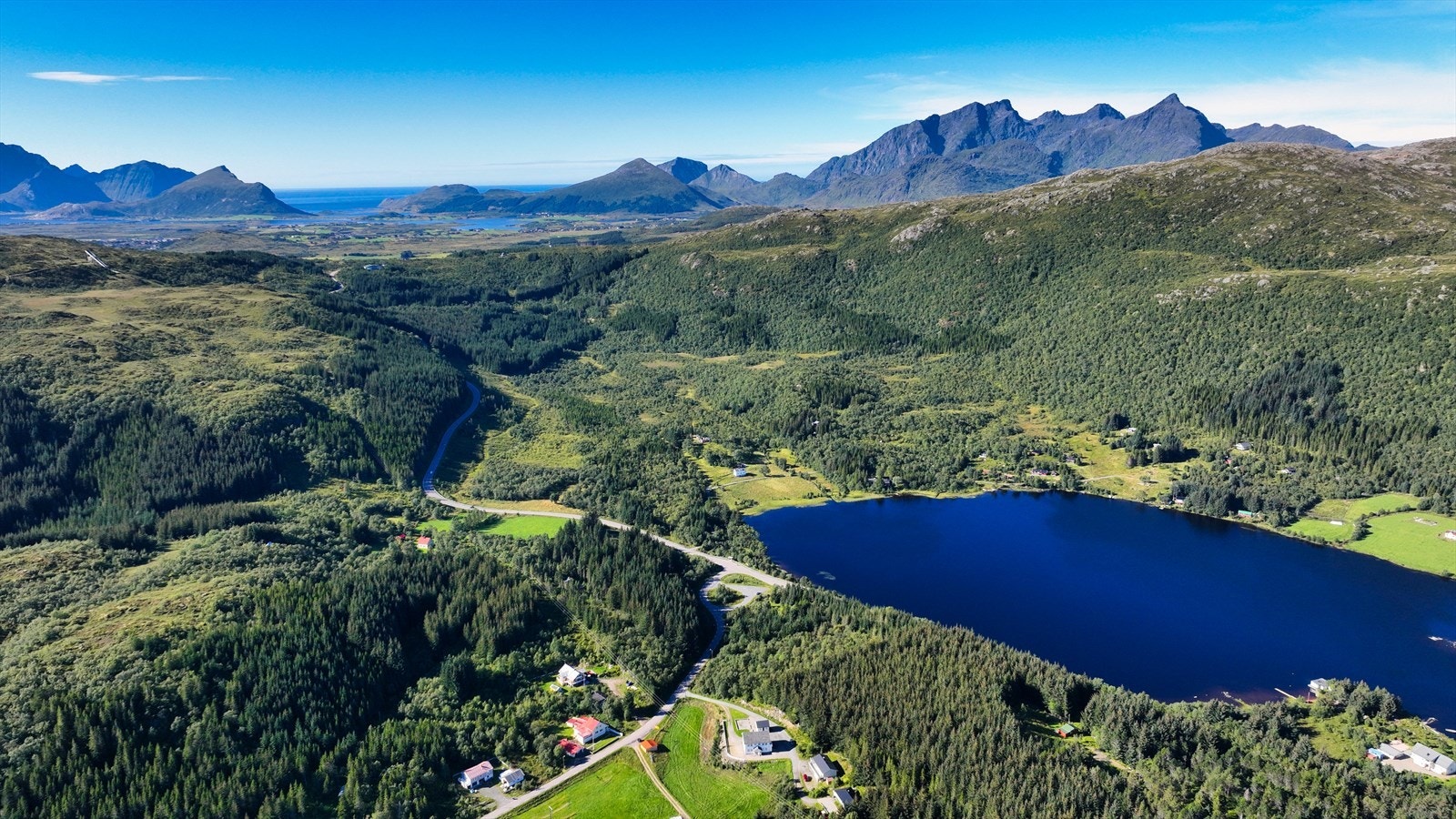 Dronefoto Galleribilde