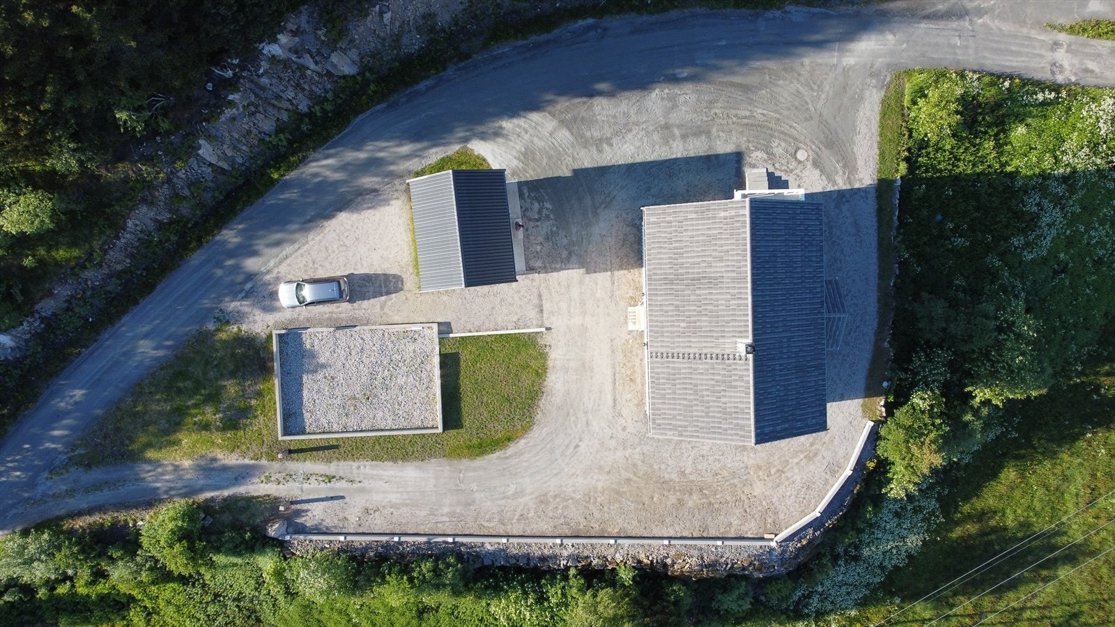 Dronefoto Galleribilde