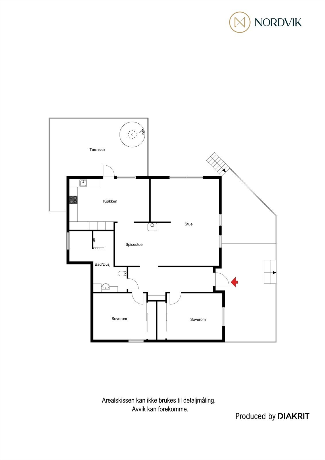 Plantegning (NB: alle bildene fra sist salg i 2023) Galleribilde